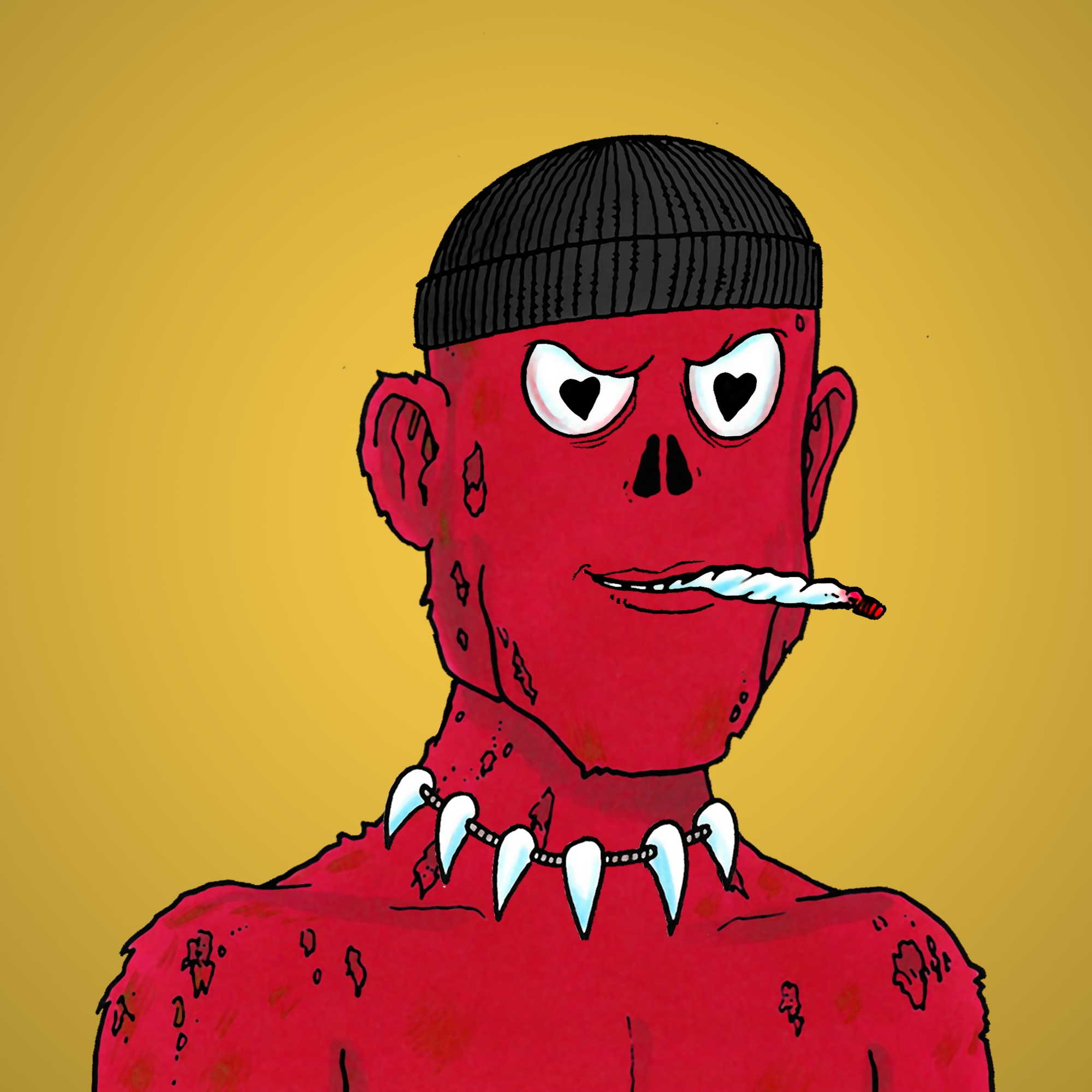 George Trosley - Jungle Freaks - Jungle Freak 1274 - NFT # 1274