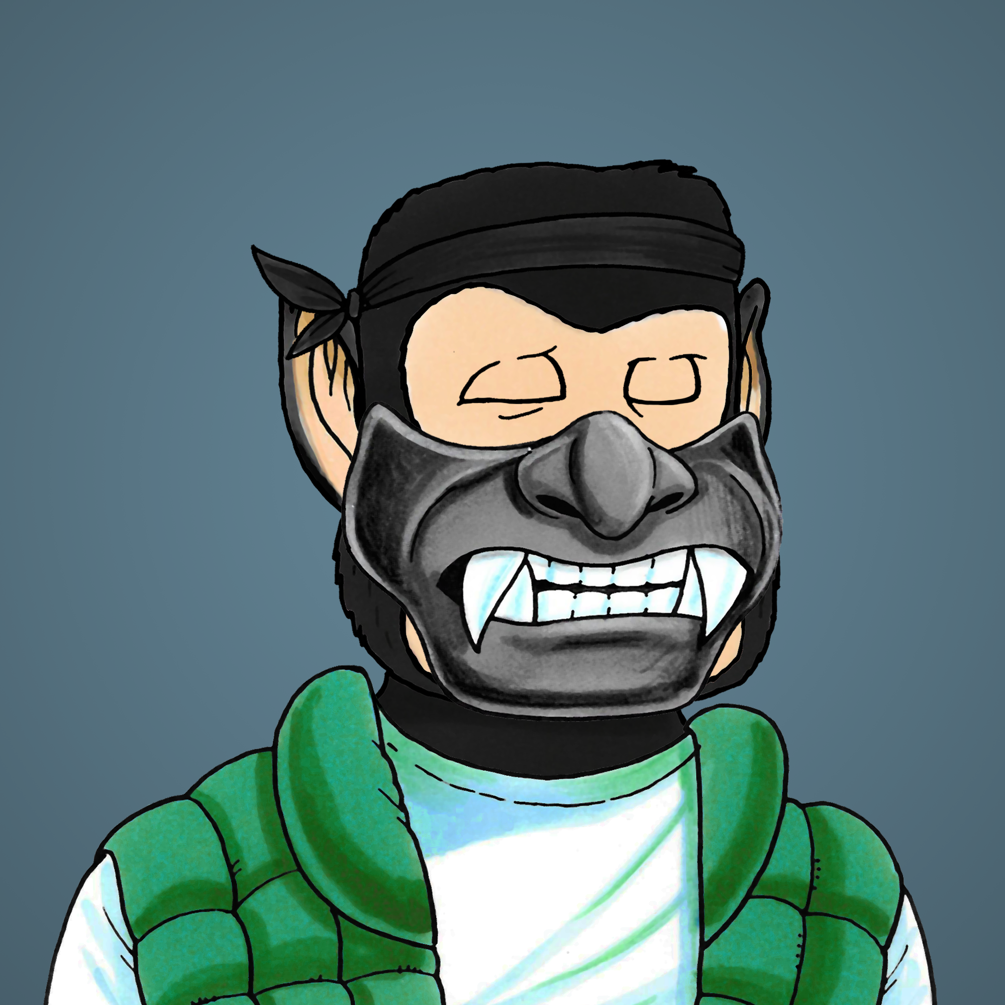 George Trosley - Jungle Freaks - Jungle Freak 1276 - NFT # 1276