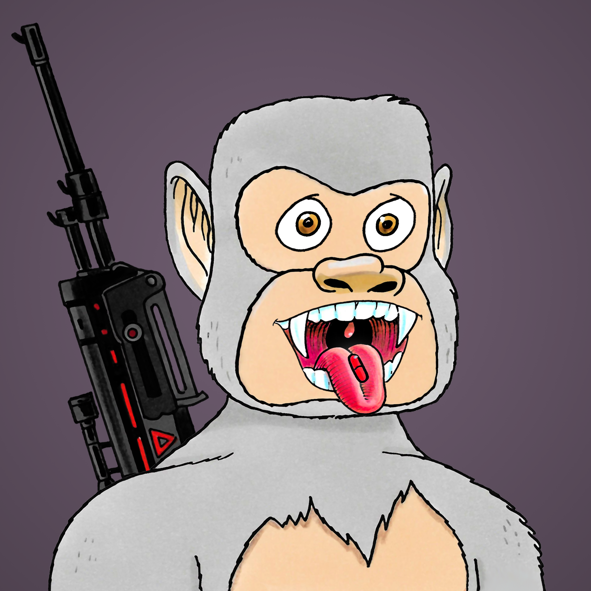 George Trosley - Jungle Freaks - Jungle Freak 128 - NFT # 128