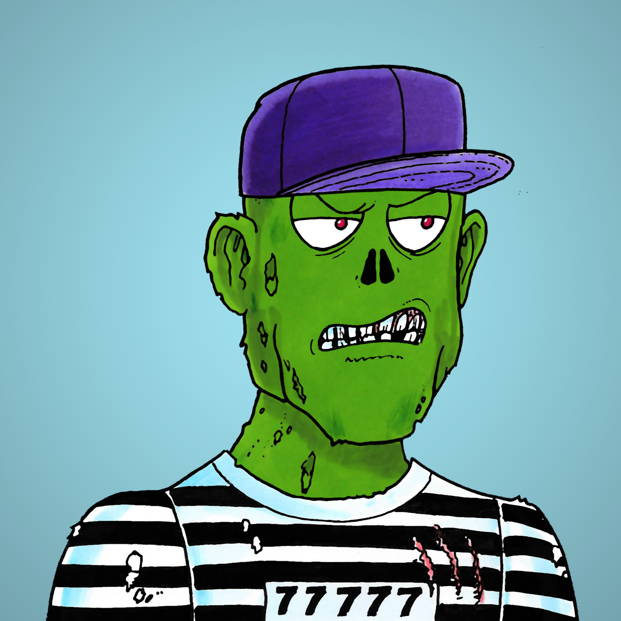 George Trosley - Jungle Freaks - Jungle Freak 1283 - NFT # 1283