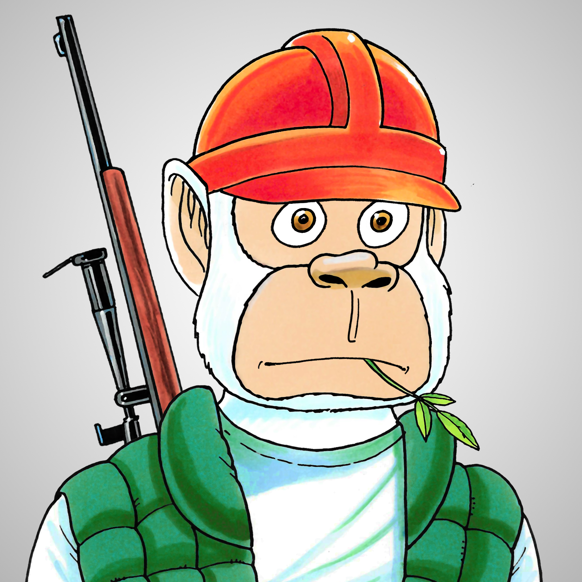 George Trosley - Jungle Freaks - Jungle Freak 1297 - NFT # 1297