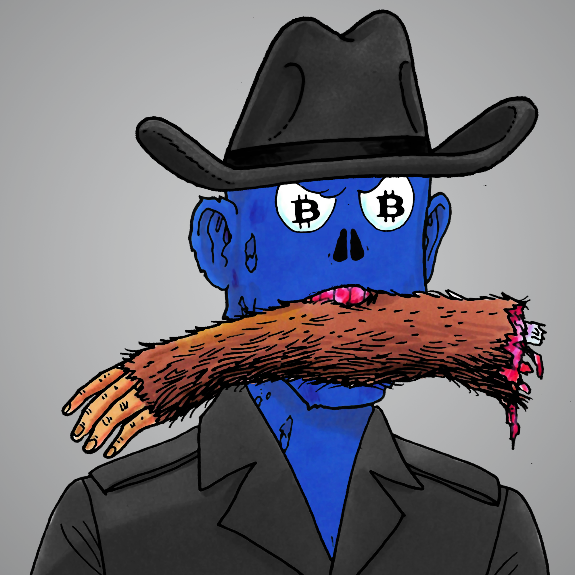 George Trosley - Jungle Freaks - Jungle Freak 1307 - NFT # 1307