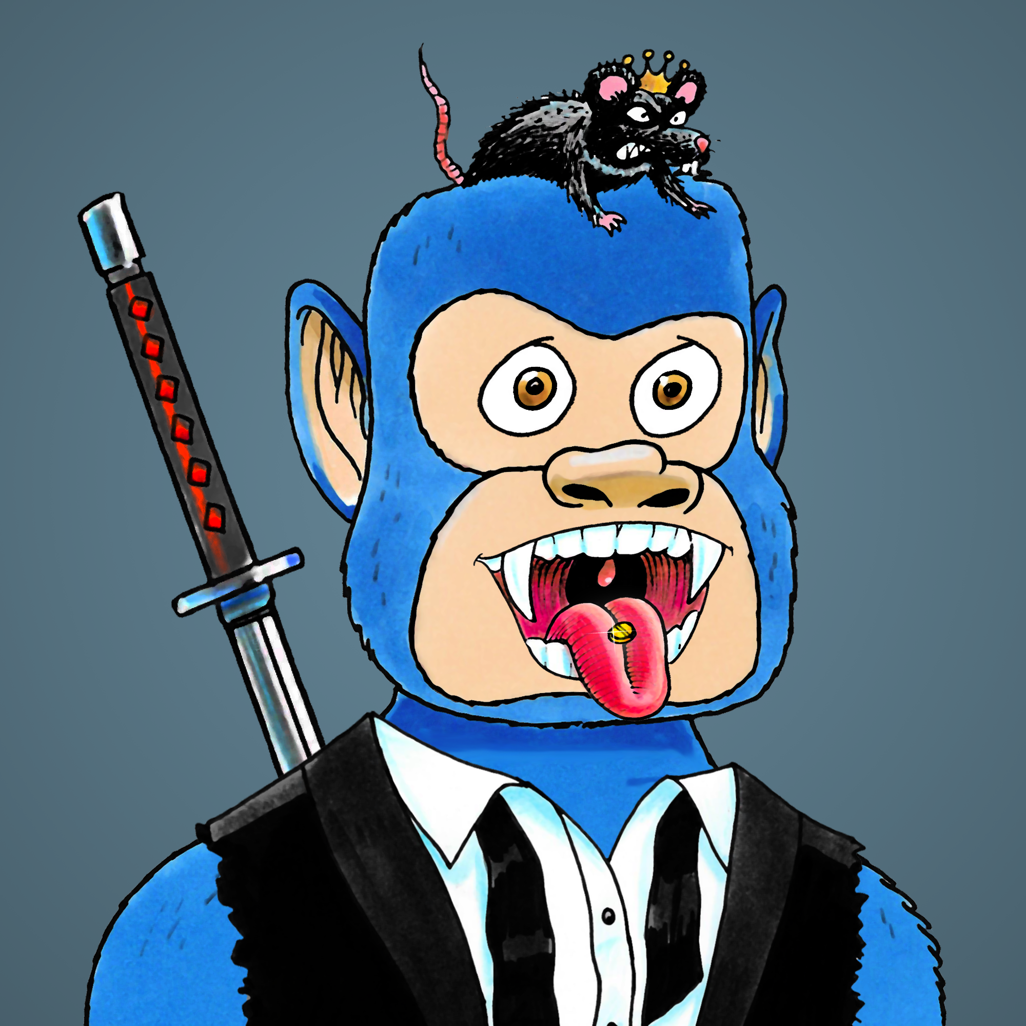 George Trosley - Jungle Freaks - Jungle Freak 131 - NFT # 131