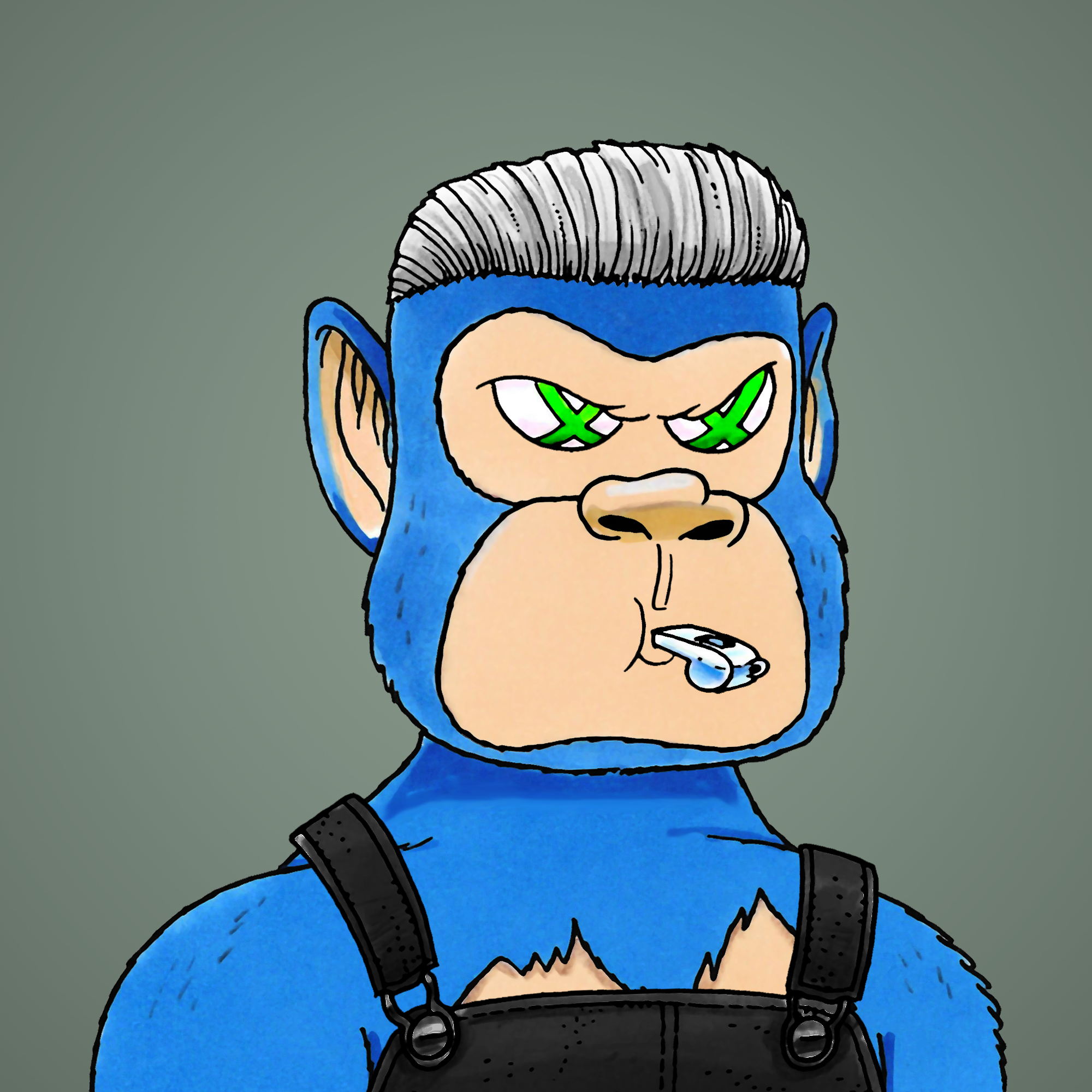 George Trosley - Jungle Freaks - Jungle Freak 1311 - NFT # 1311