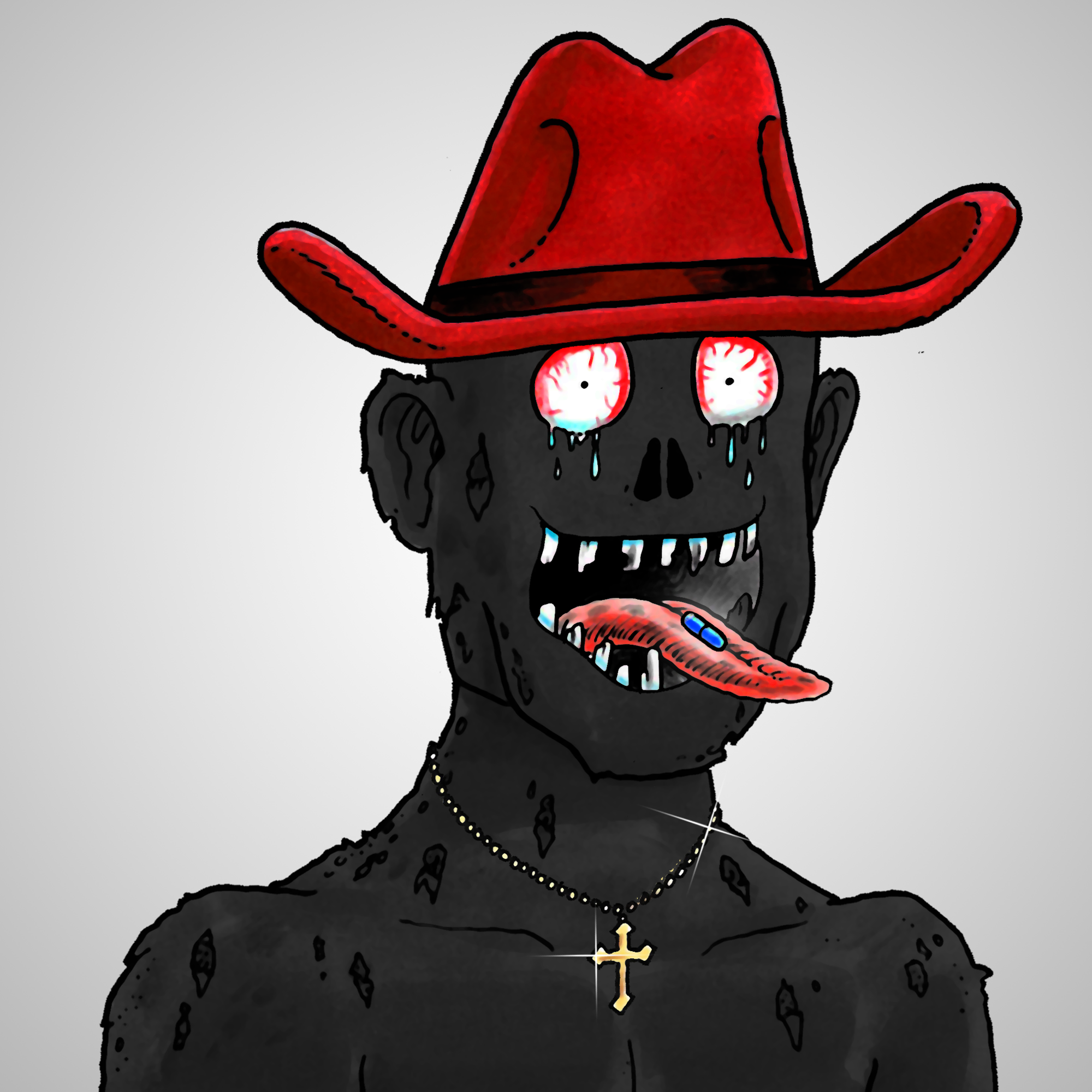 George Trosley - Jungle Freaks - Jungle Freak 1315 - NFT # 1315