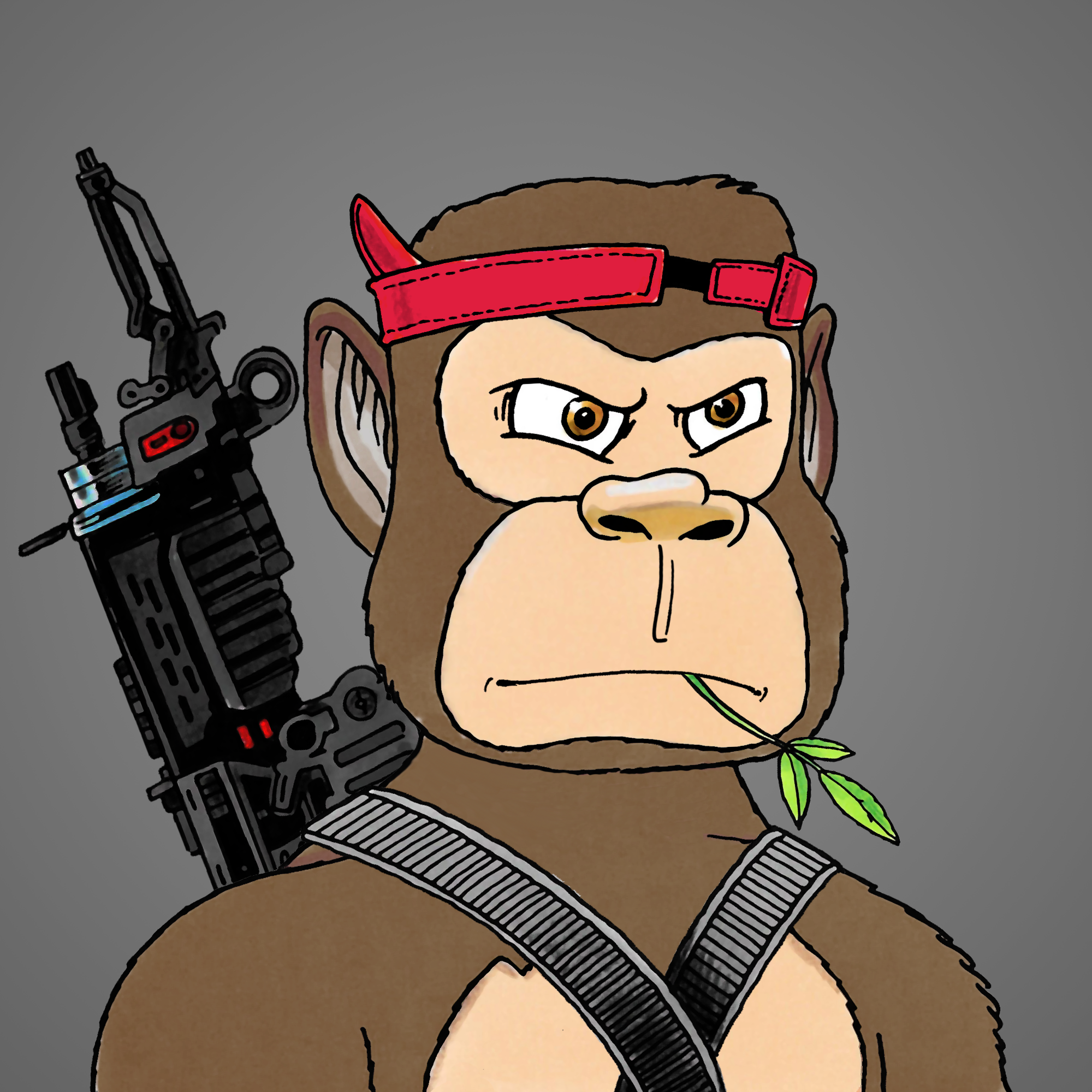 George Trosley - Jungle Freaks - Jungle Freak 1319 - NFT # 1319