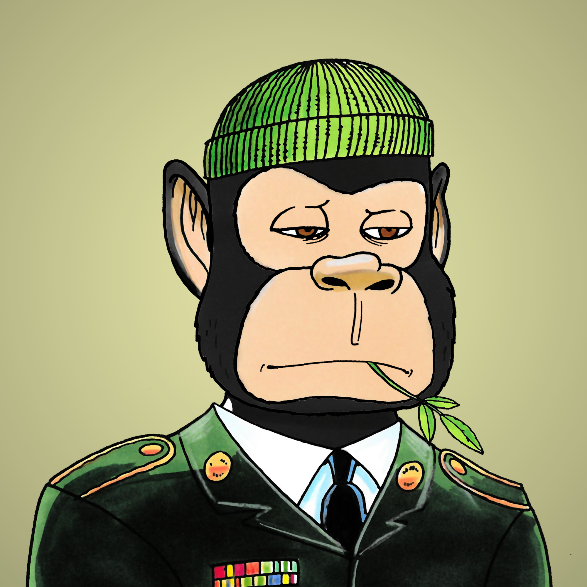 George Trosley - Jungle Freaks - Jungle Freak 132 - NFT # 132