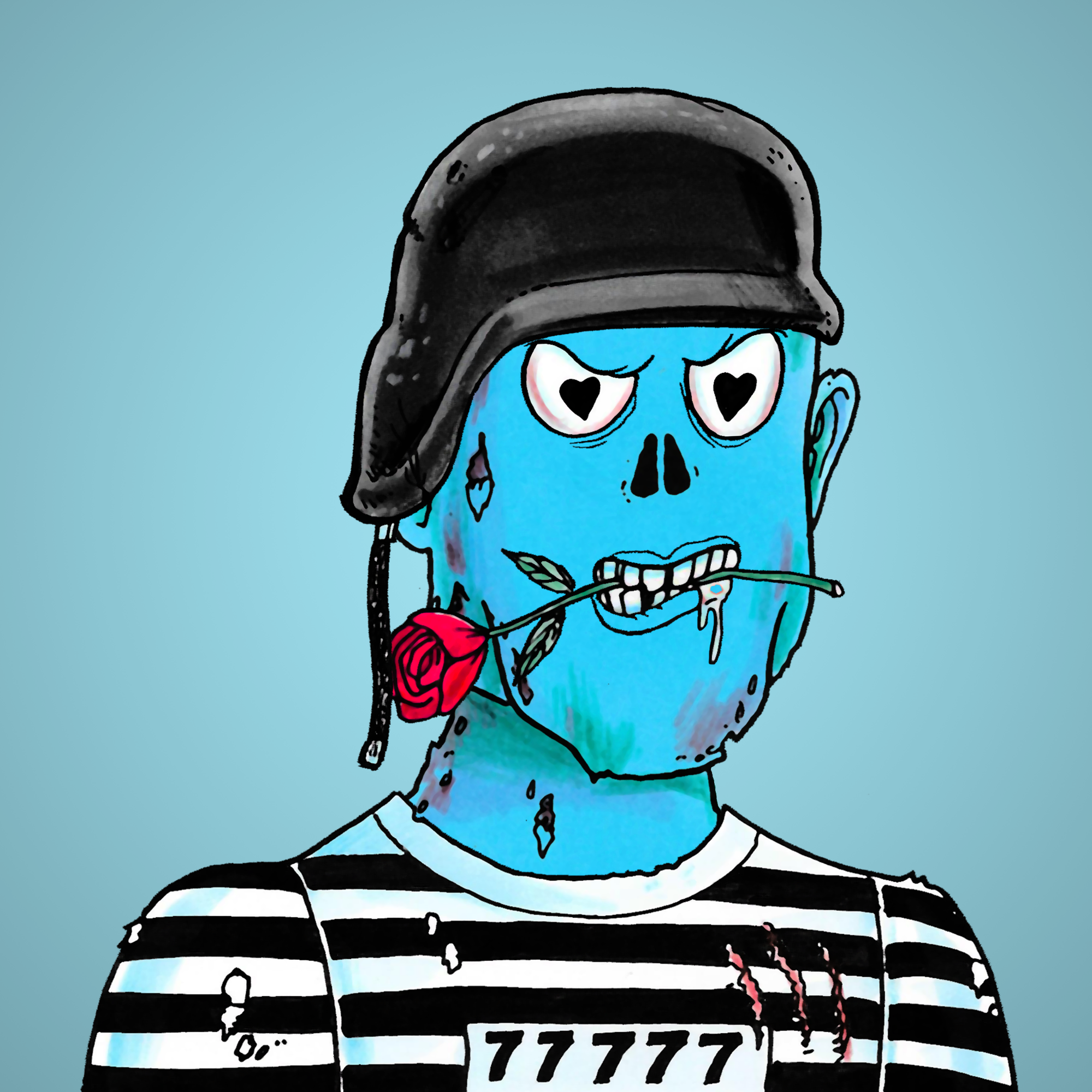 George Trosley - Jungle Freaks - Jungle Freak 1321 - NFT # 1321