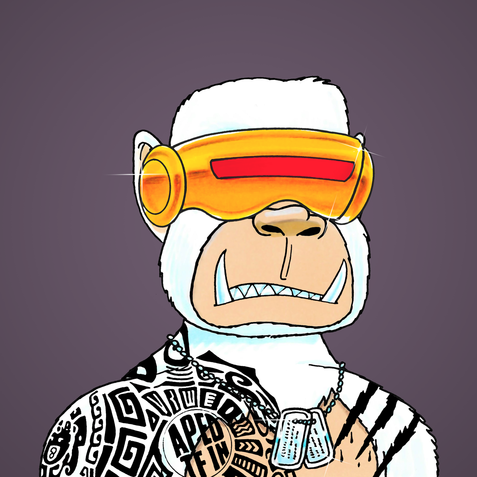 George Trosley - Jungle Freaks - Jungle Freak 1326 - NFT # 1326