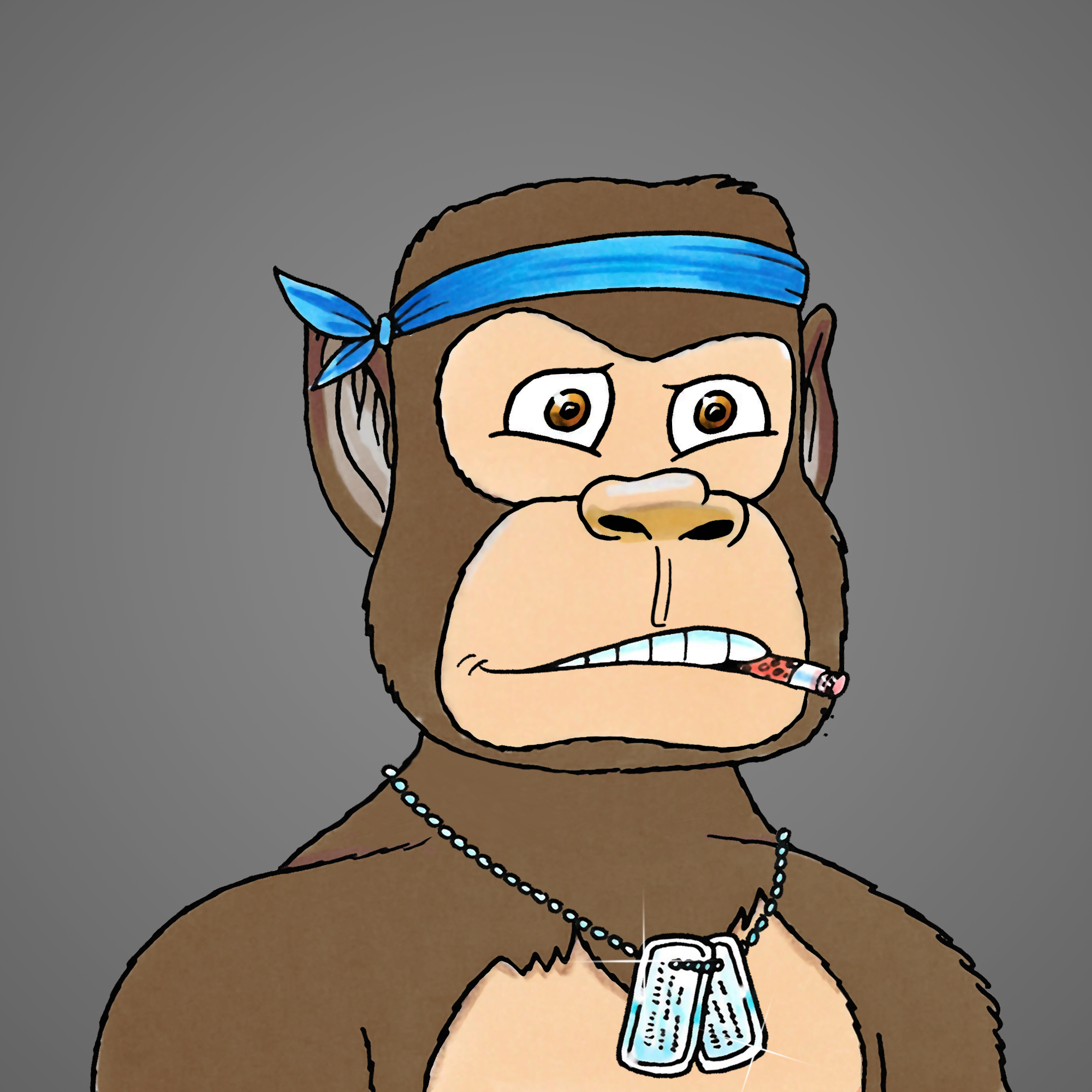 George Trosley - Jungle Freaks - Jungle Freak 1331 - NFT # 1331