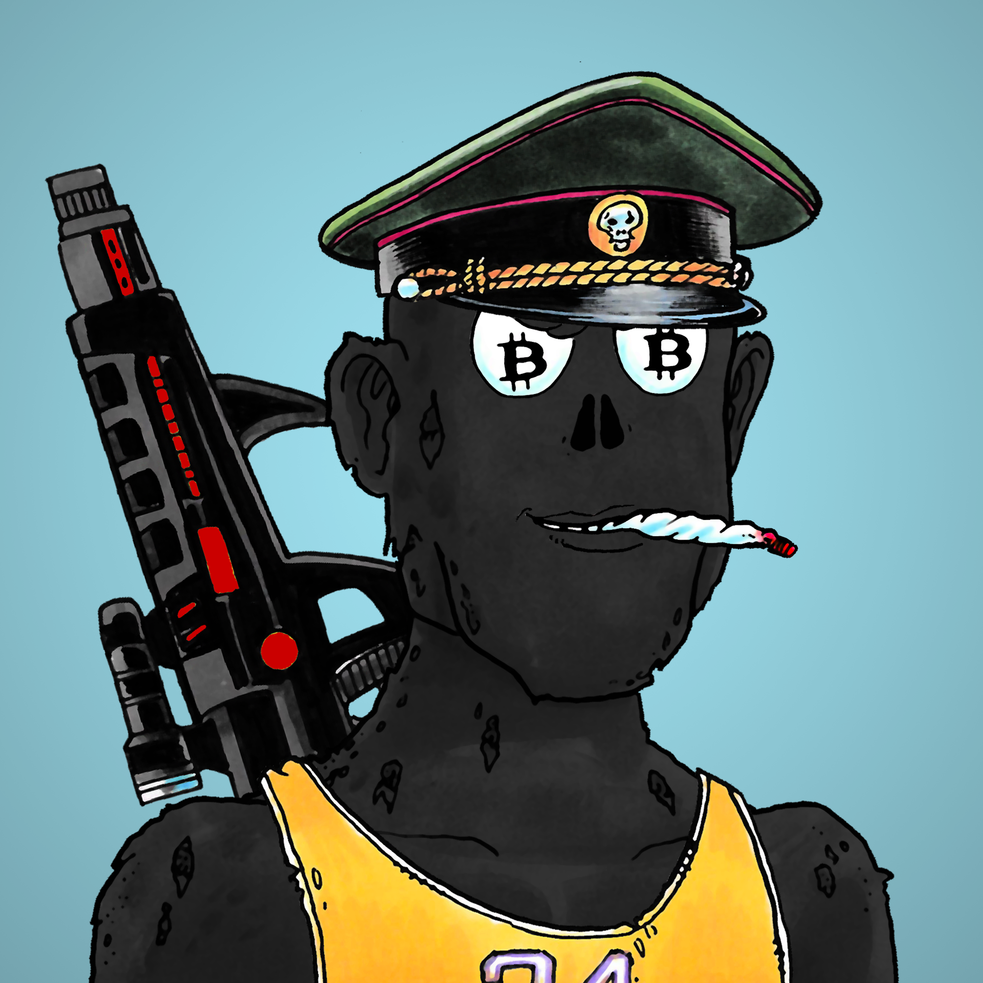 George Trosley - Jungle Freaks - Jungle Freak 1339 - NFT # 1339