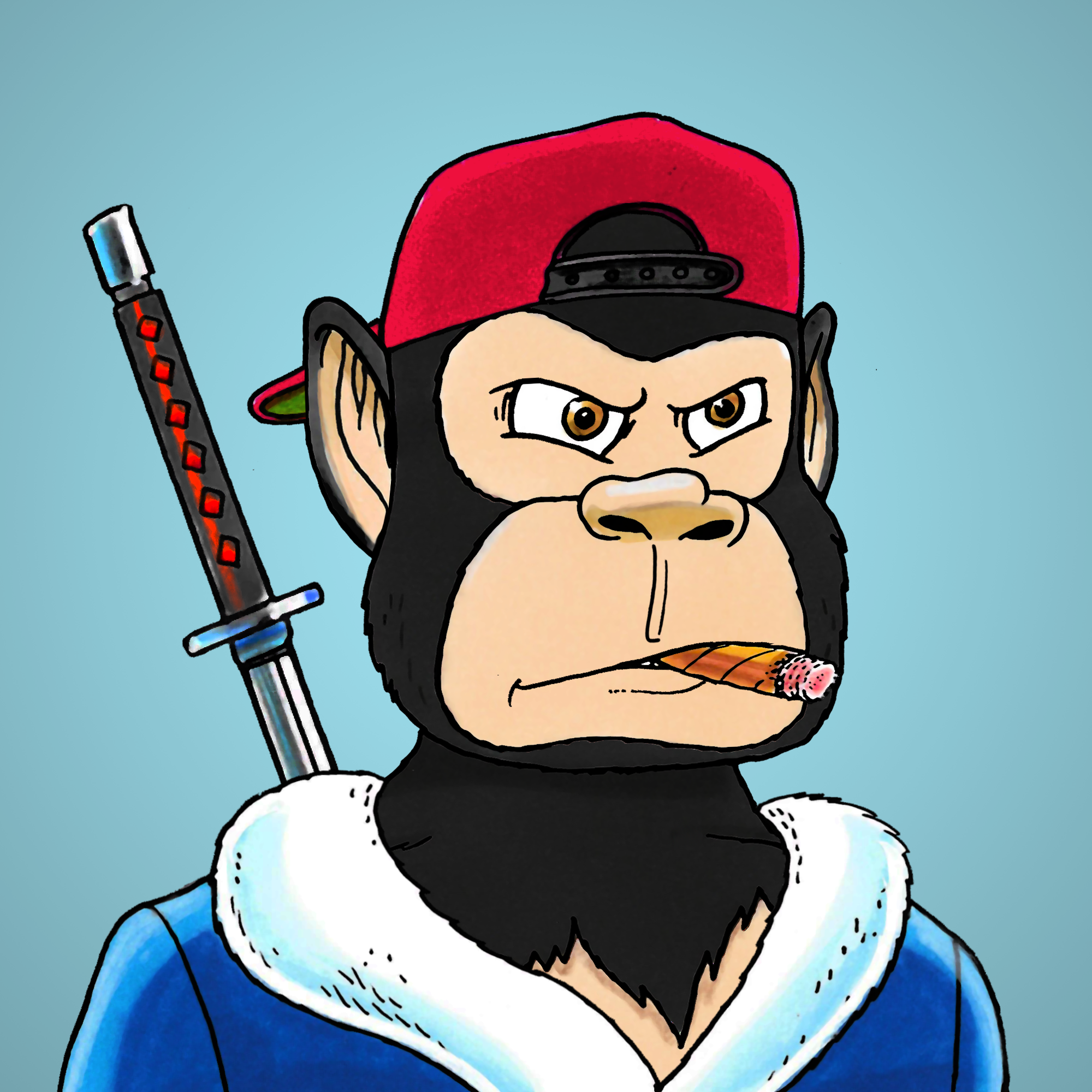 George Trosley - Jungle Freaks - Jungle Freak 1341 - NFT # 1341