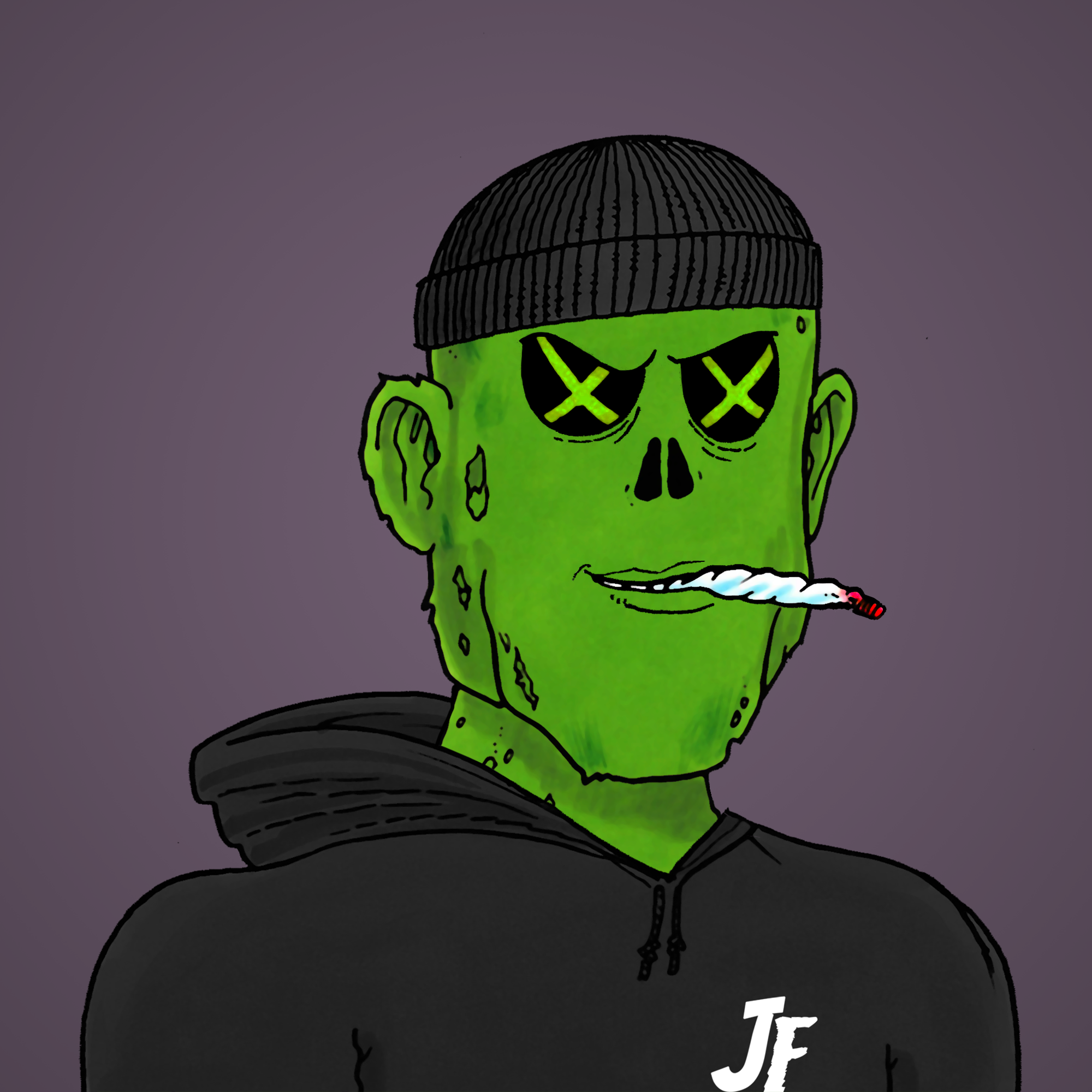 George Trosley - Jungle Freaks - Jungle Freak 1348 - NFT # 1348