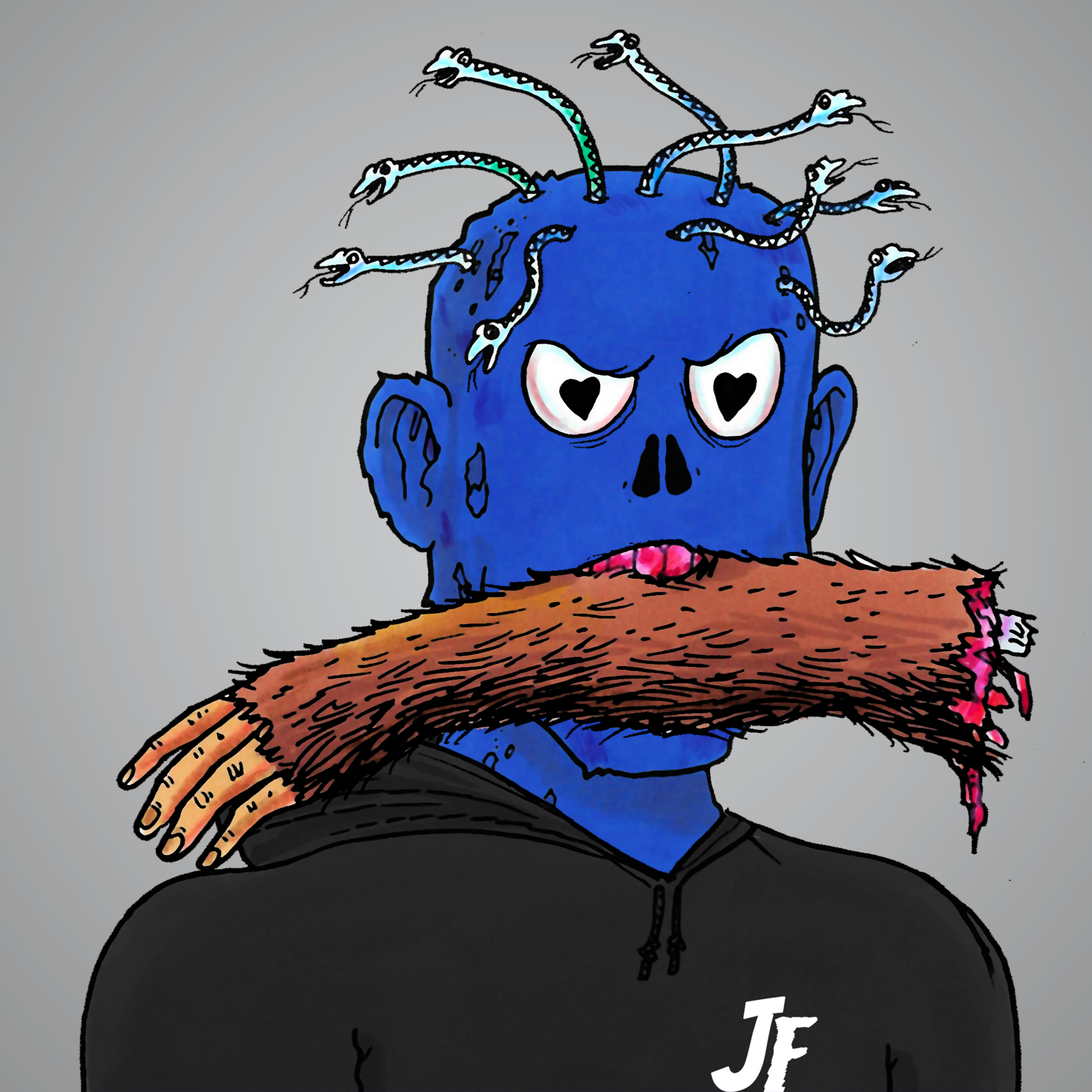 George Trosley - Jungle Freaks - Jungle Freak 135 - NFT # 135