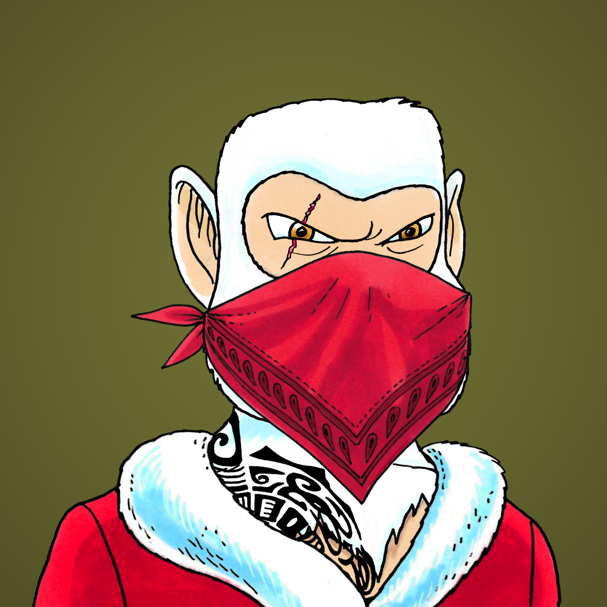 George Trosley - Jungle Freaks - Jungle Freak 1350 - NFT # 1350