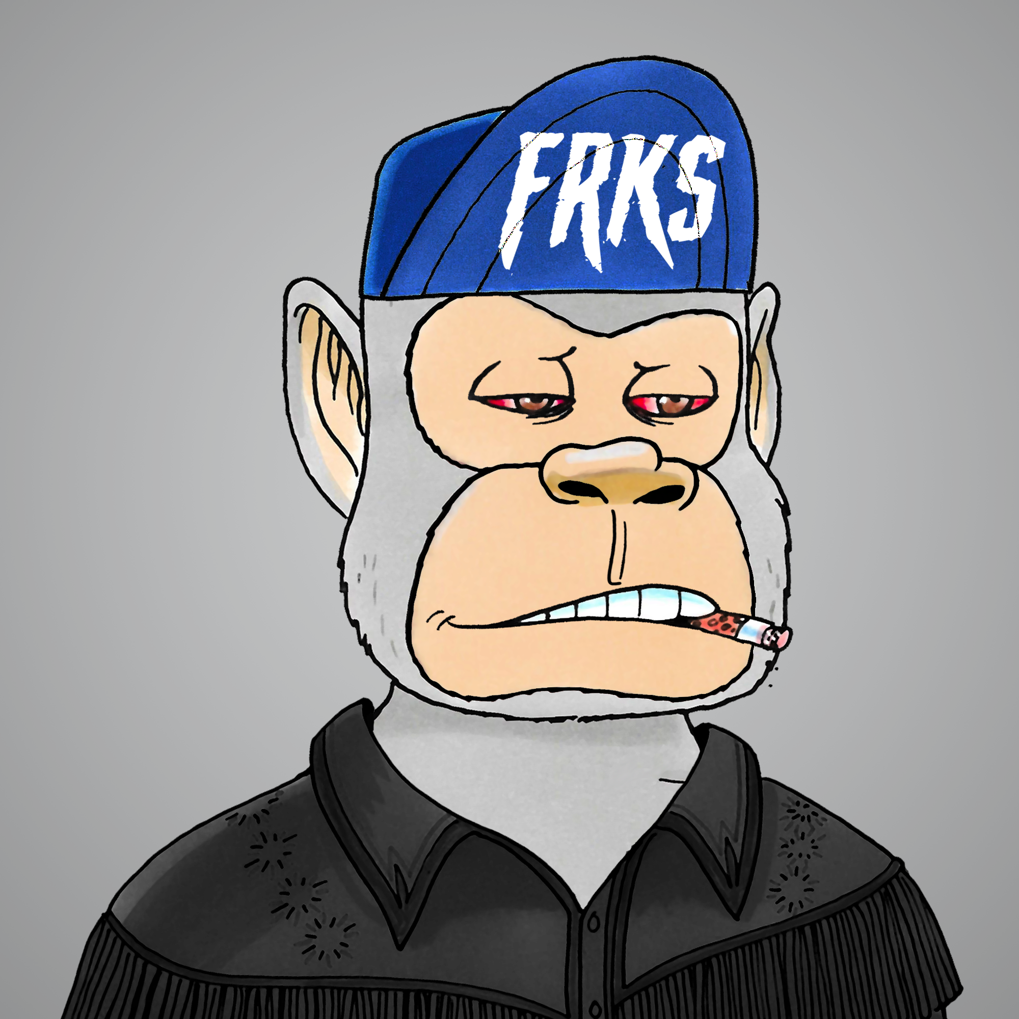 George Trosley - Jungle Freaks - Jungle Freak 1352 - NFT # 1352