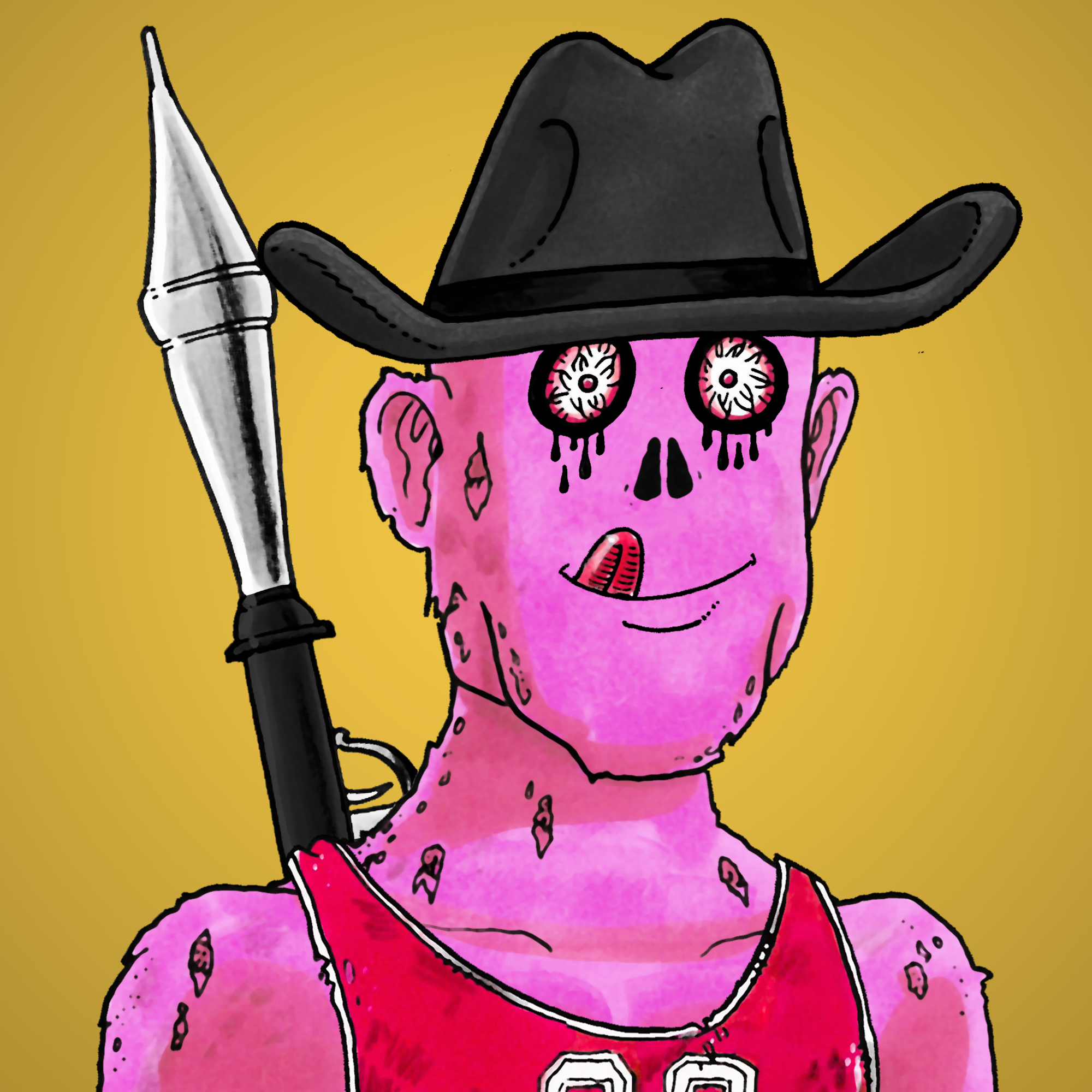 George Trosley - Jungle Freaks - Jungle Freak 1358 - NFT # 1358