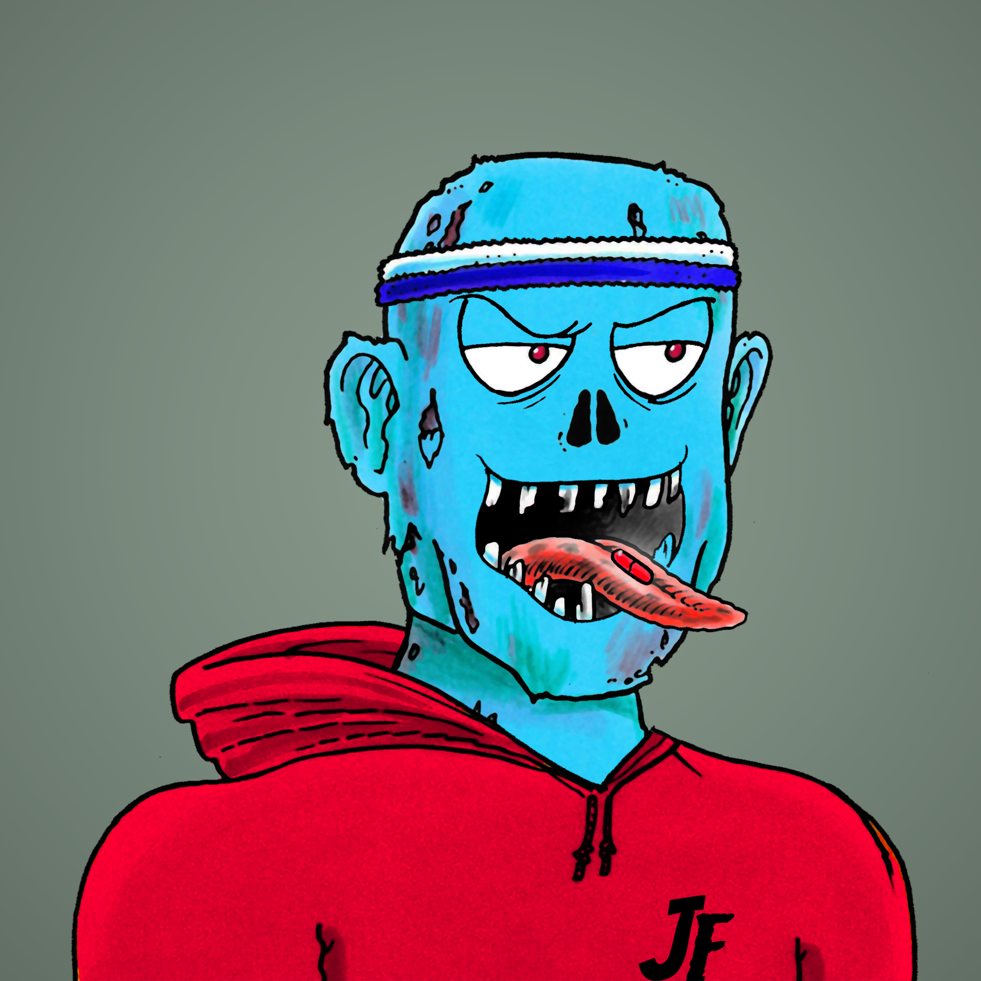 George Trosley - Jungle Freaks - Jungle Freak 1359 - NFT # 1359