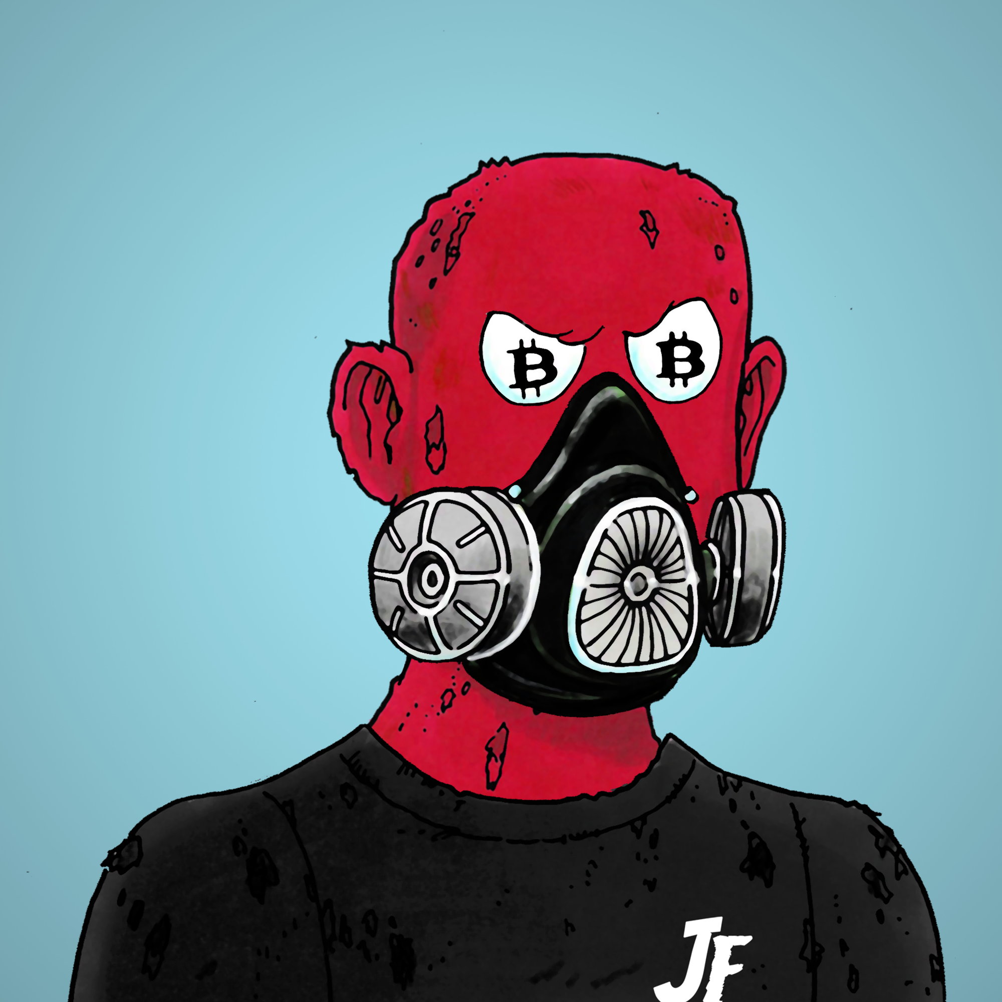 George Trosley - Jungle Freaks - Jungle Freak 1363 - NFT # 1363