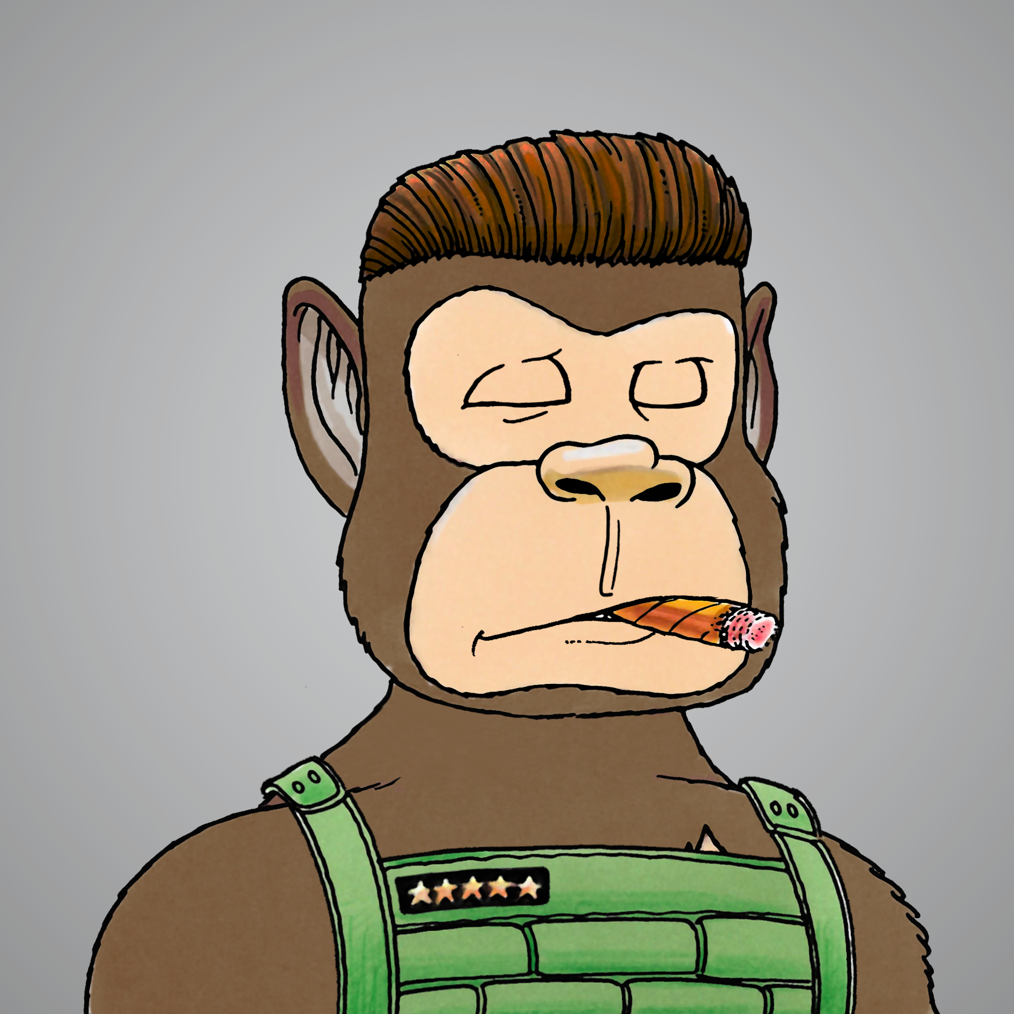 George Trosley - Jungle Freaks - Jungle Freak 1365 - NFT # 1365