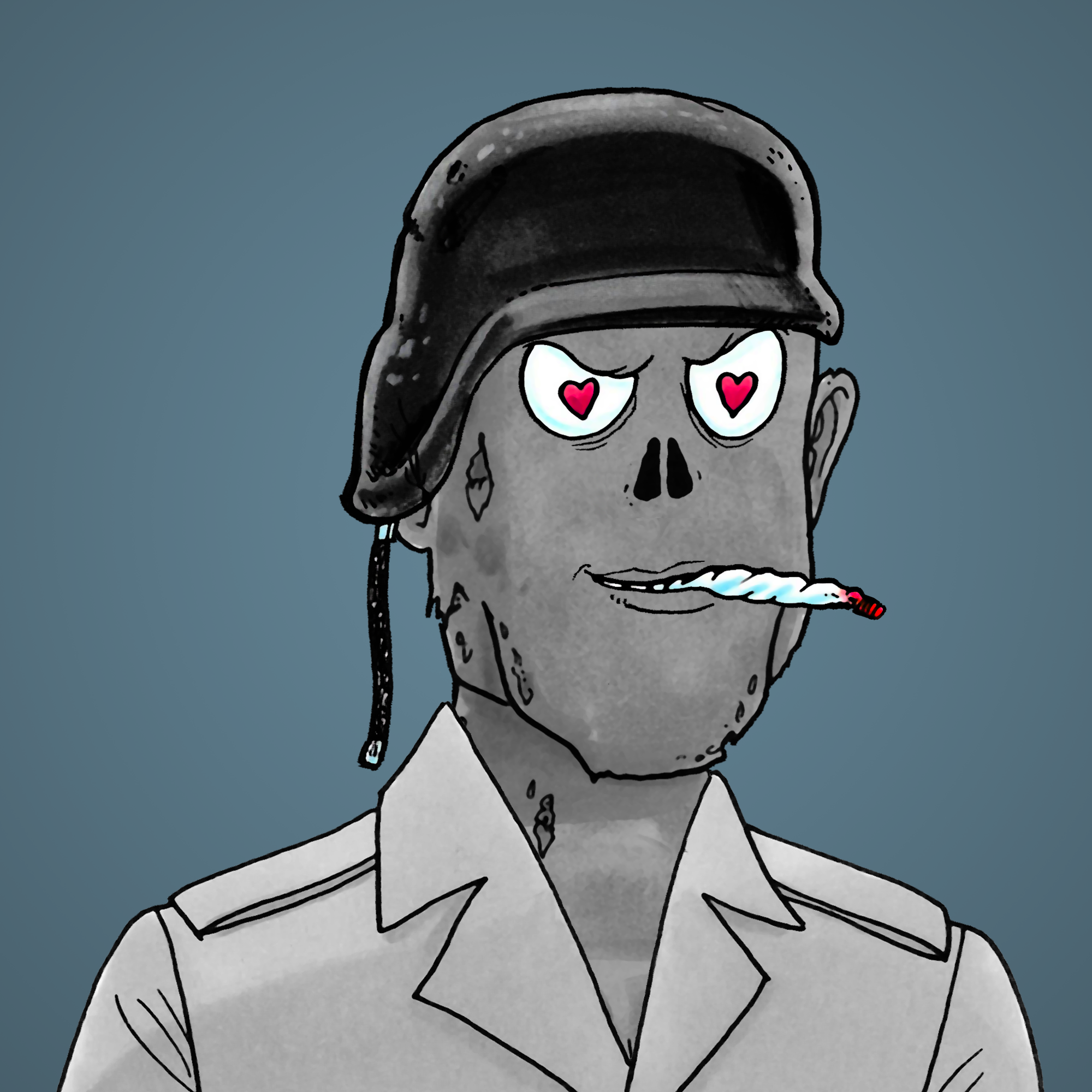 George Trosley - Jungle Freaks - Jungle Freak 1378 - NFT # 1378