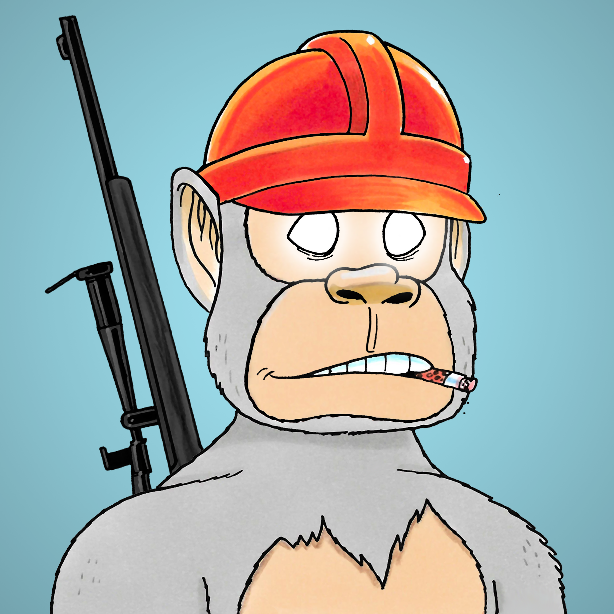 George Trosley - Jungle Freaks - Jungle Freak 138 - NFT # 138