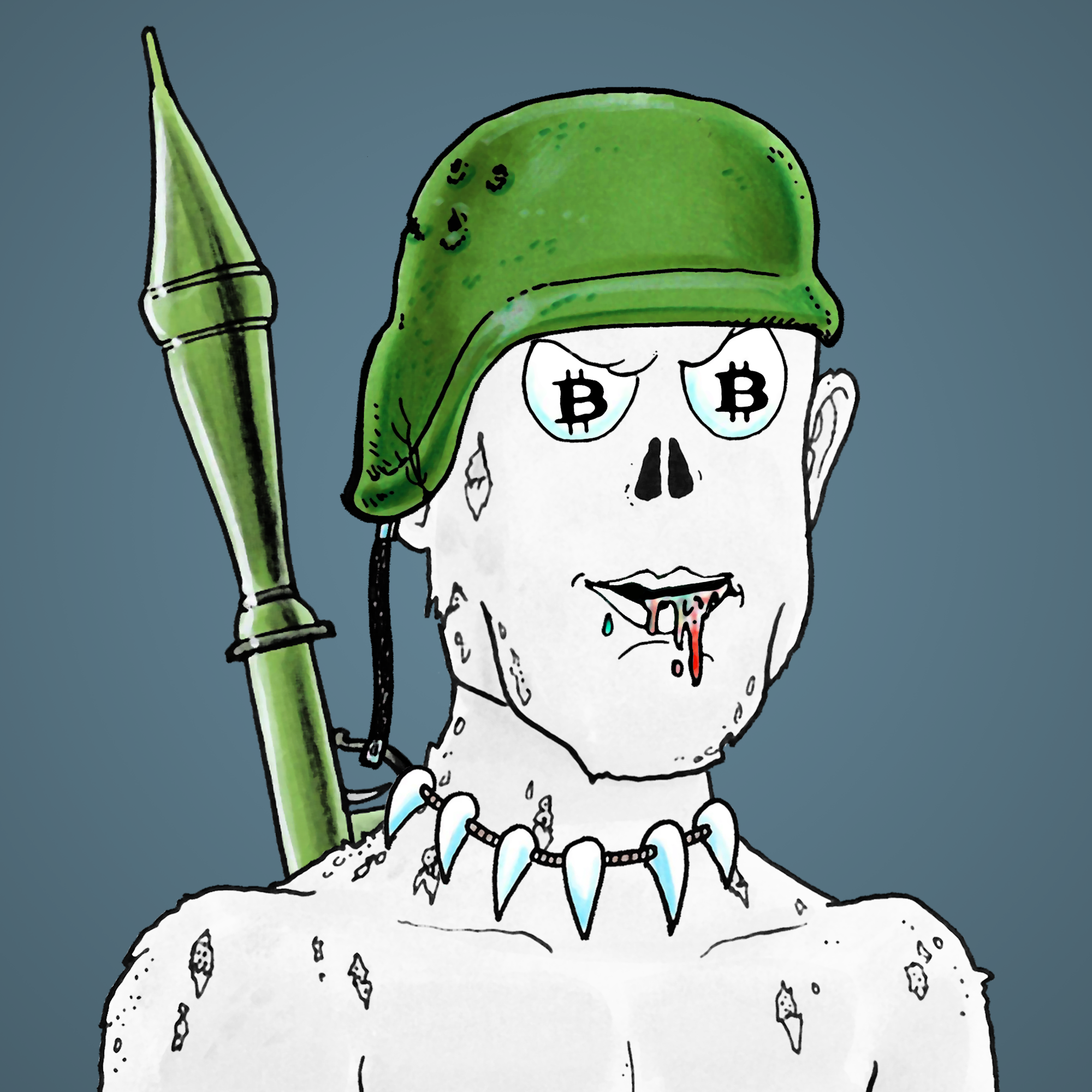 George Trosley - Jungle Freaks - Jungle Freak 1386 - NFT # 1386