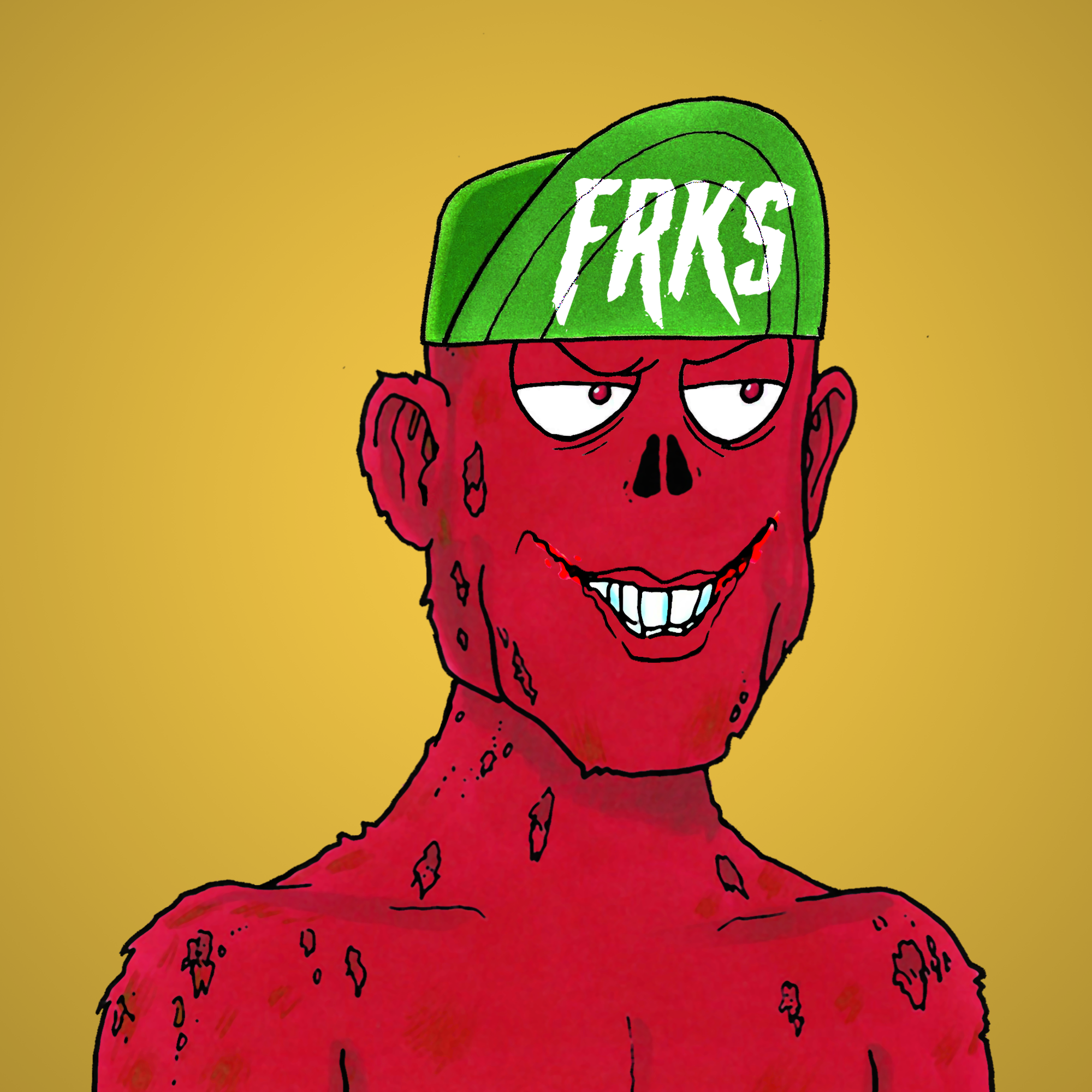 George Trosley - Jungle Freaks - Jungle Freak 139 - NFT # 139