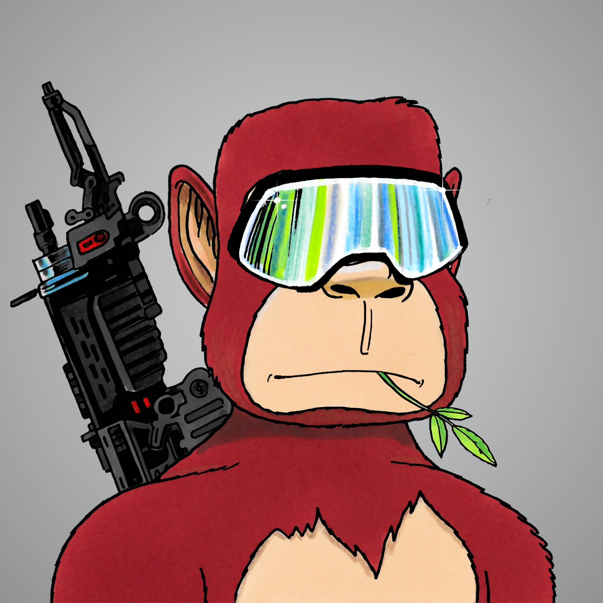 George Trosley - Jungle Freaks - Jungle Freak 1391 - NFT # 1391