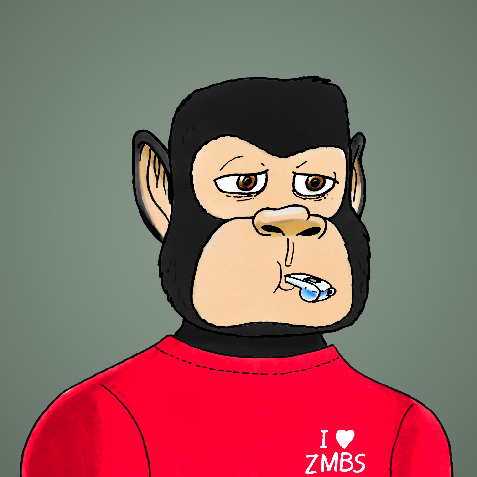 George Trosley - Jungle Freaks - Jungle Freak 1393 - NFT # 1393