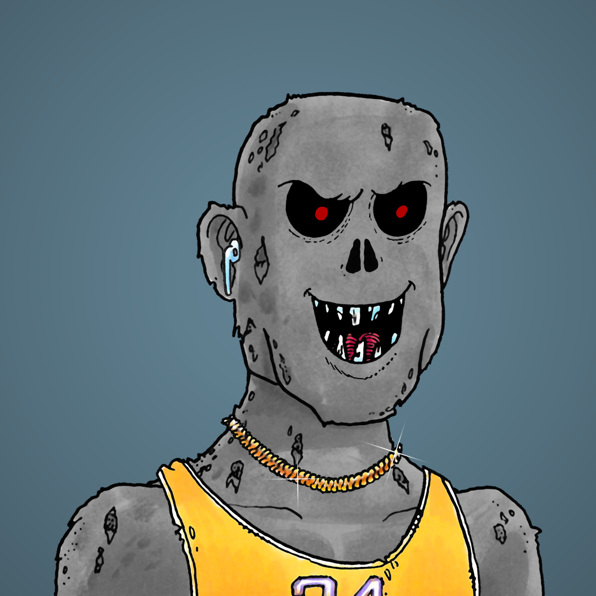 George Trosley - Jungle Freaks - Jungle Freak 1394 - NFT # 1394