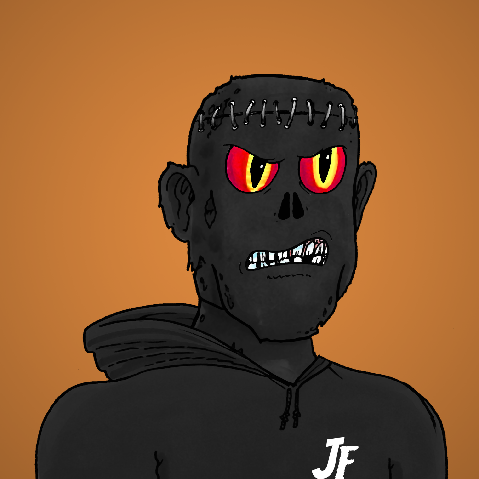 George Trosley - Jungle Freaks - Jungle Freak 1402 - NFT # 1402