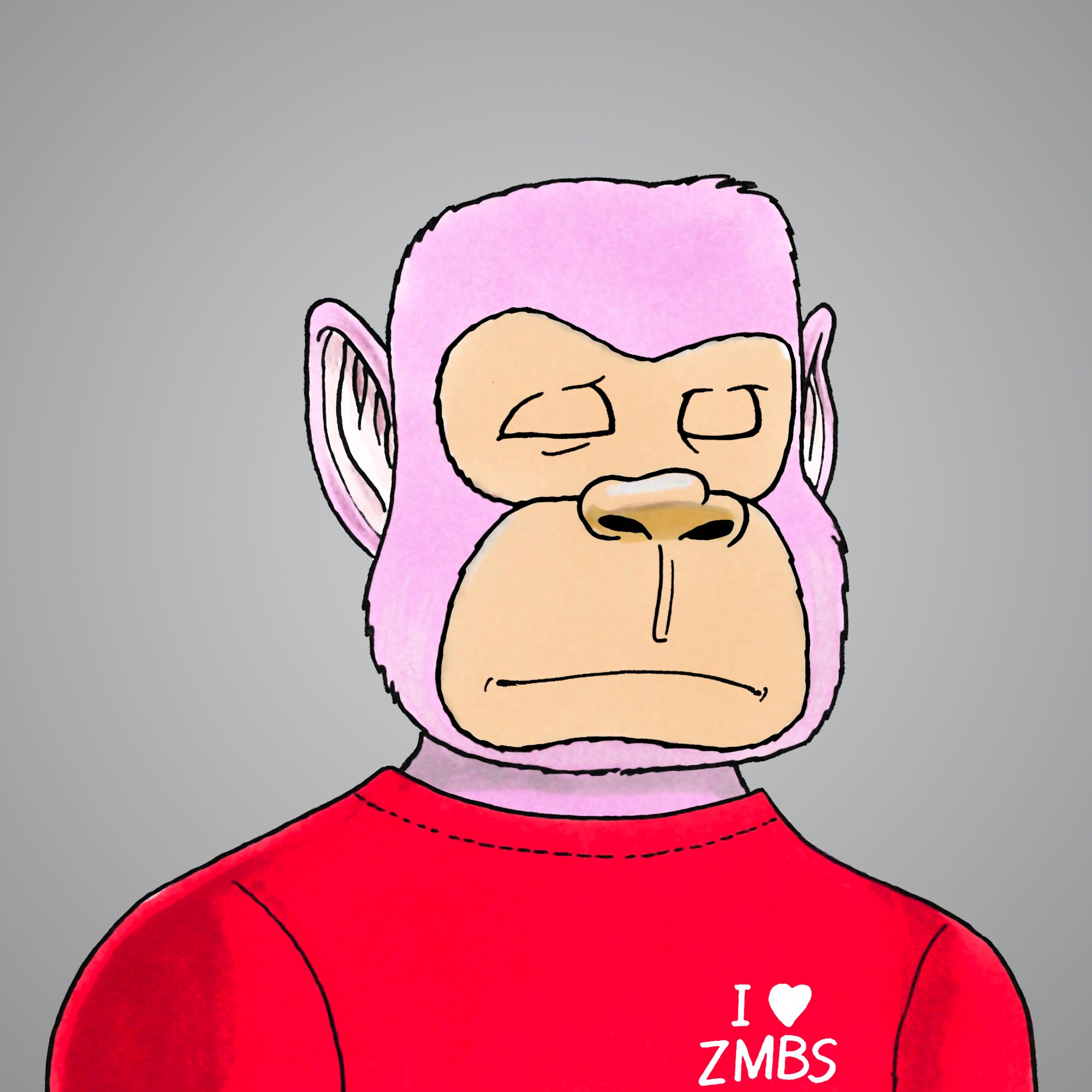 George Trosley - Jungle Freaks - Jungle Freak 1405 - NFT # 1405