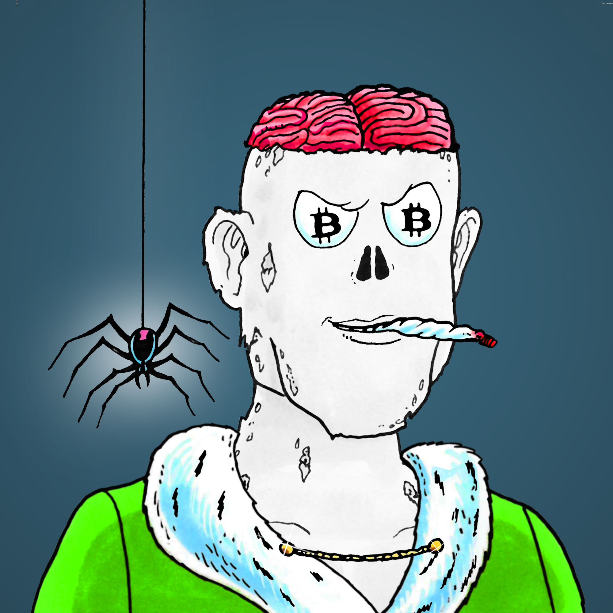 George Trosley - Jungle Freaks - Jungle Freak 1409 - NFT # 1409