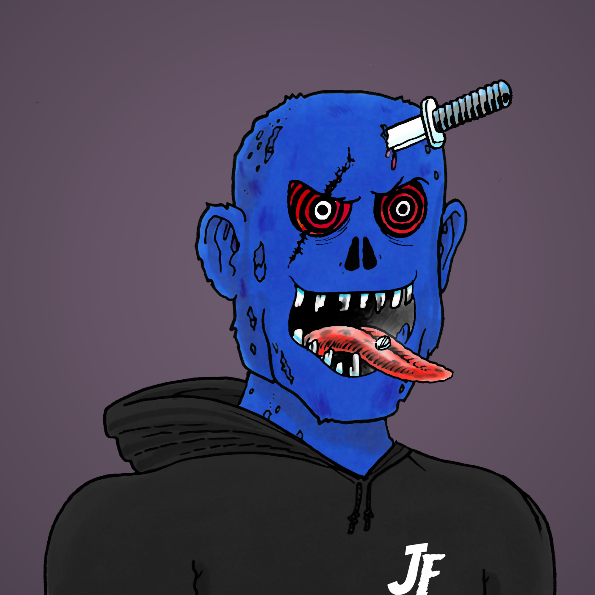 George Trosley - Jungle Freaks - Jungle Freak 1416 - NFT # 1416