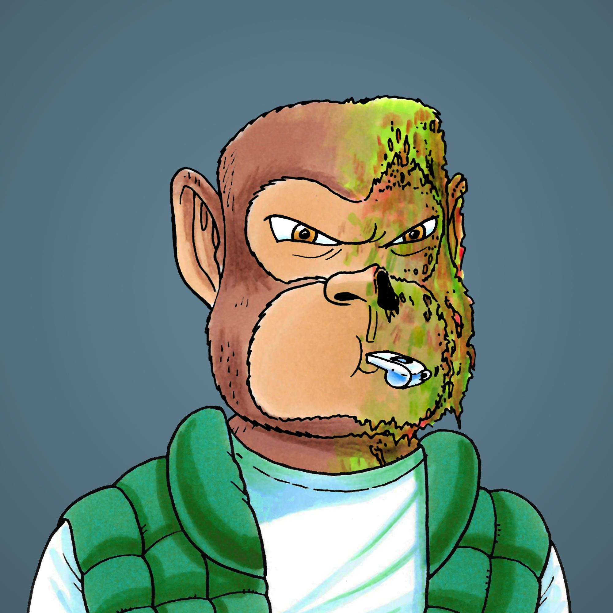 George Trosley - Jungle Freaks - Jungle Freak 1424 - NFT # 1424