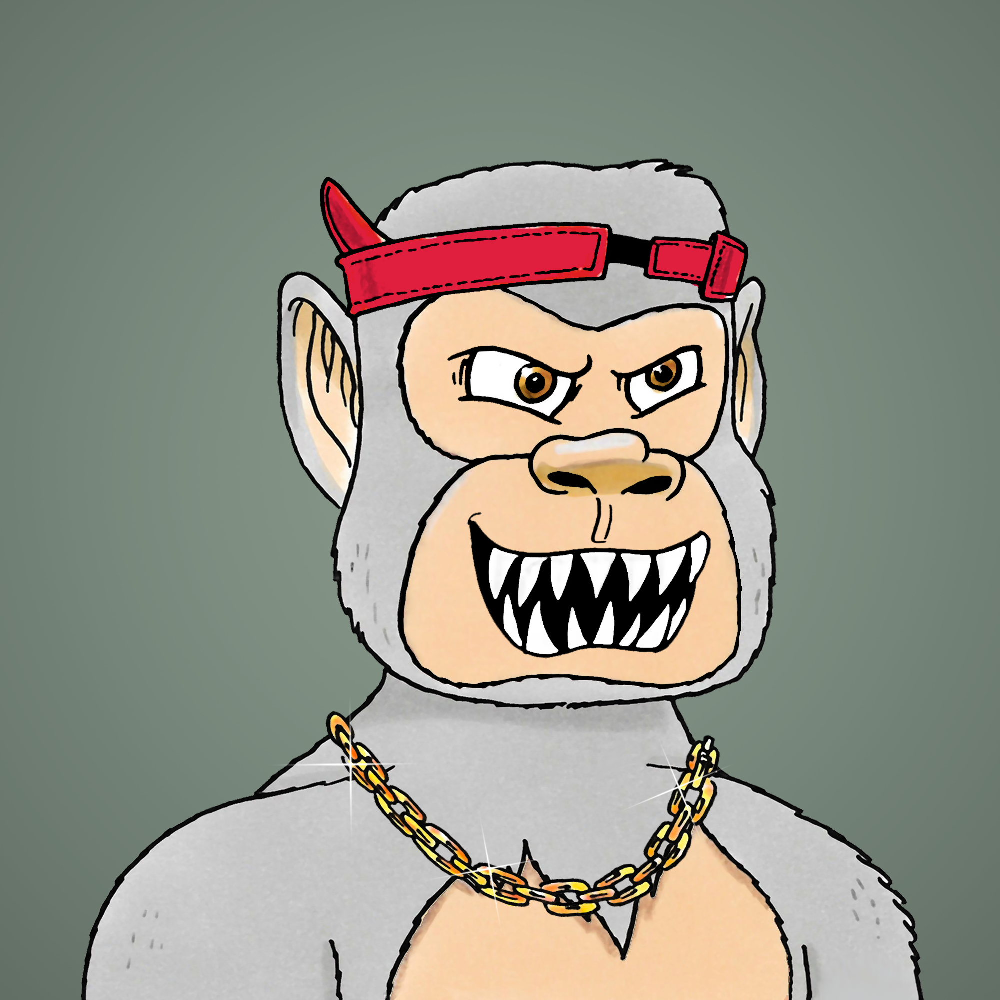 George Trosley - Jungle Freaks - Jungle Freak 143 - NFT # 143