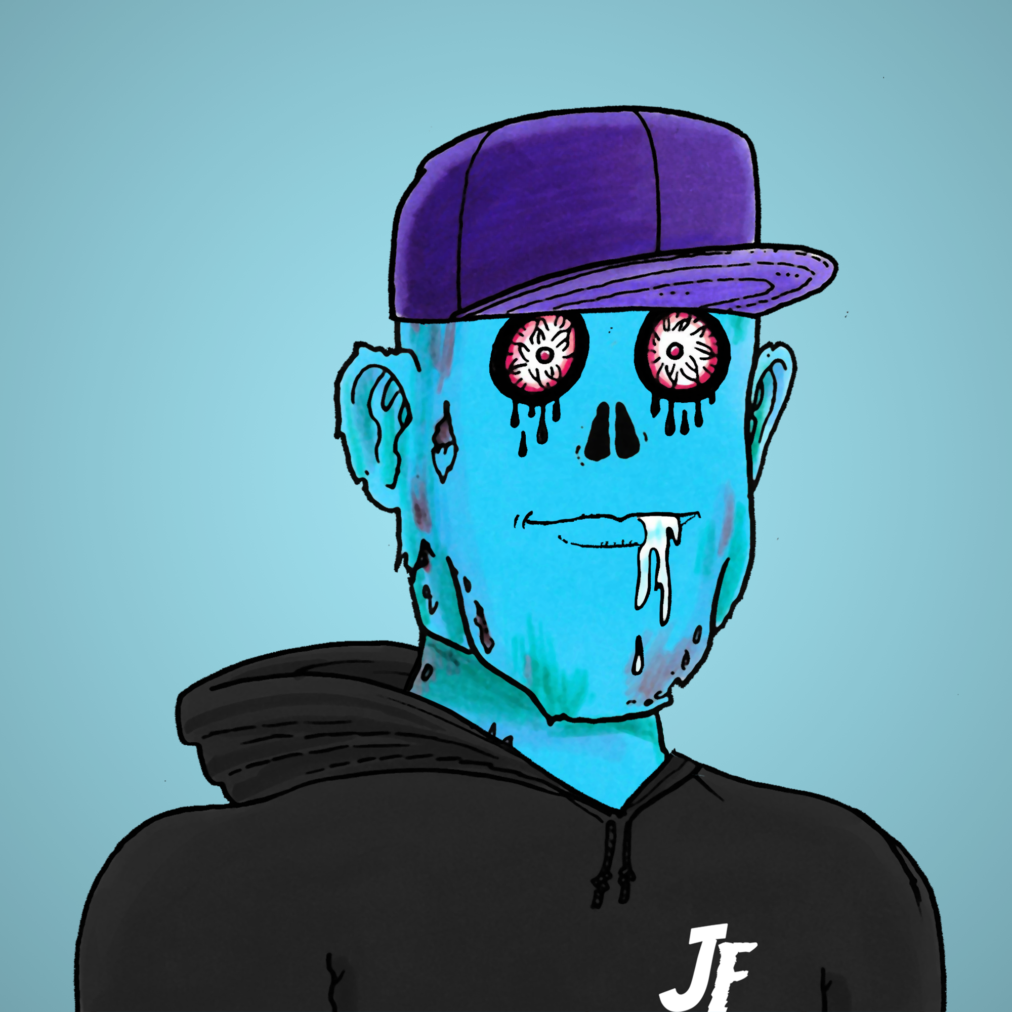 George Trosley - Jungle Freaks - Jungle Freak 1432 - NFT # 1432