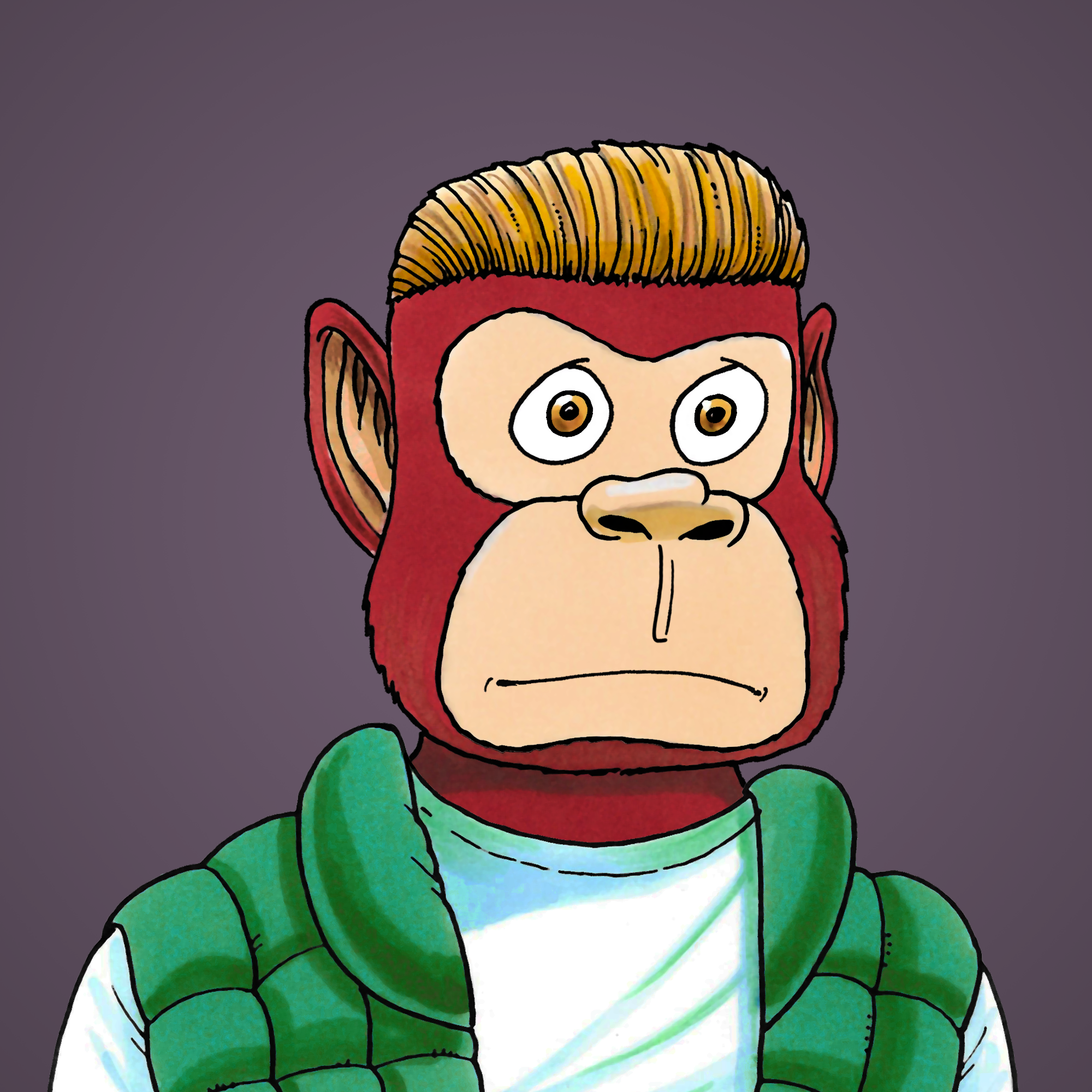 George Trosley - Jungle Freaks - Jungle Freak 1433 - NFT # 1433