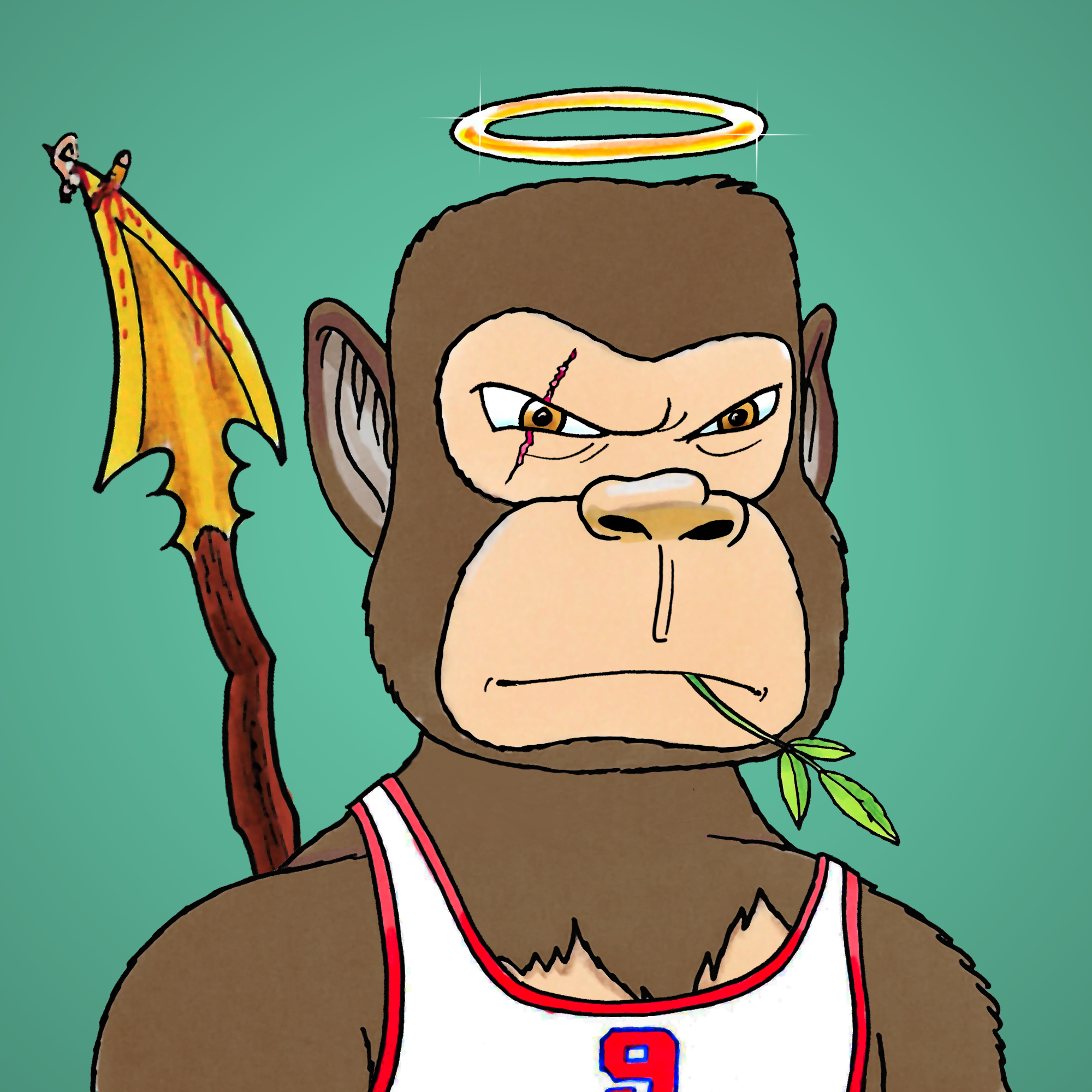 George Trosley - Jungle Freaks - Jungle Freak 1434 - NFT # 1434