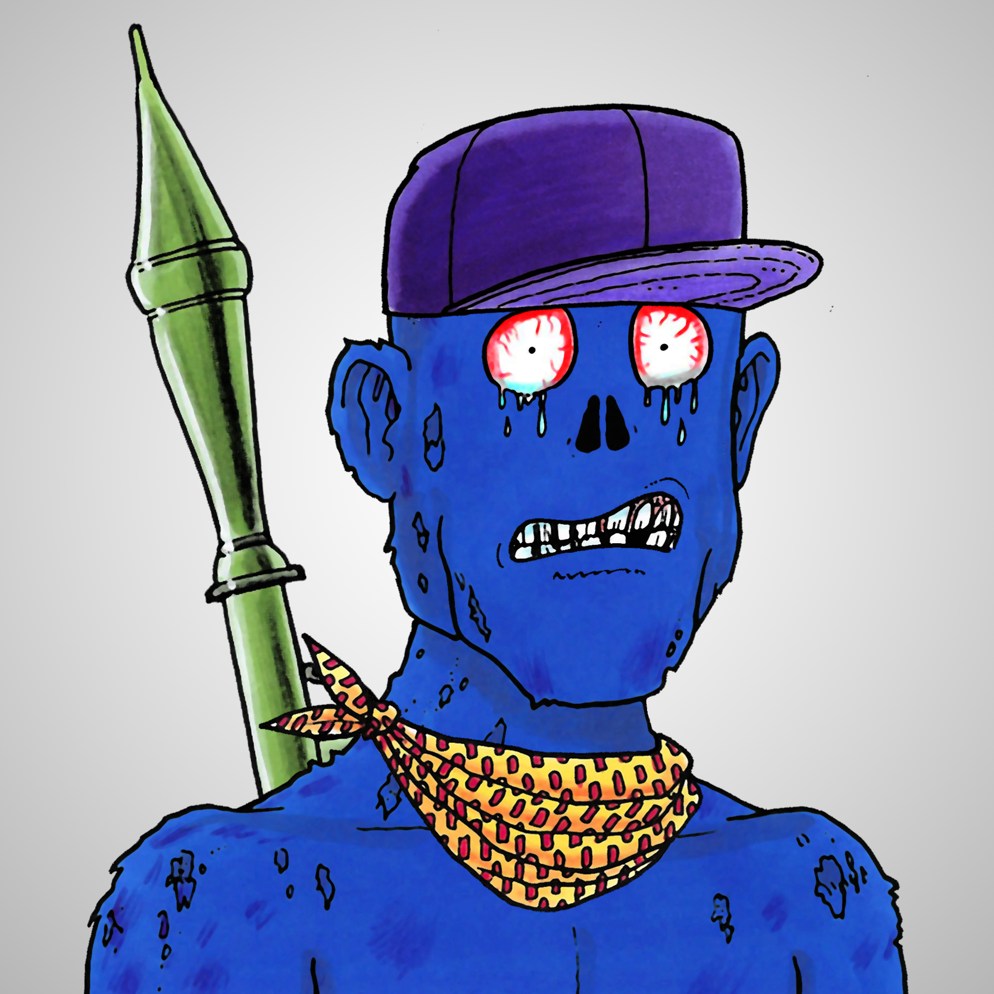 George Trosley - Jungle Freaks - Jungle Freak 1436 - NFT # 1436