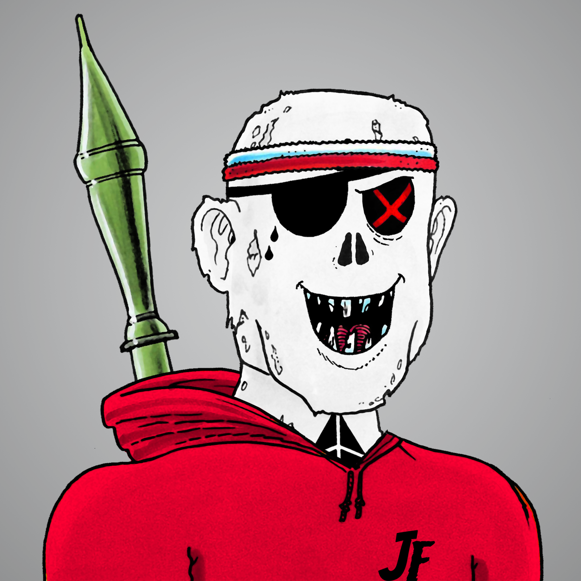 George Trosley - Jungle Freaks - Jungle Freak 1439 - NFT # 1439