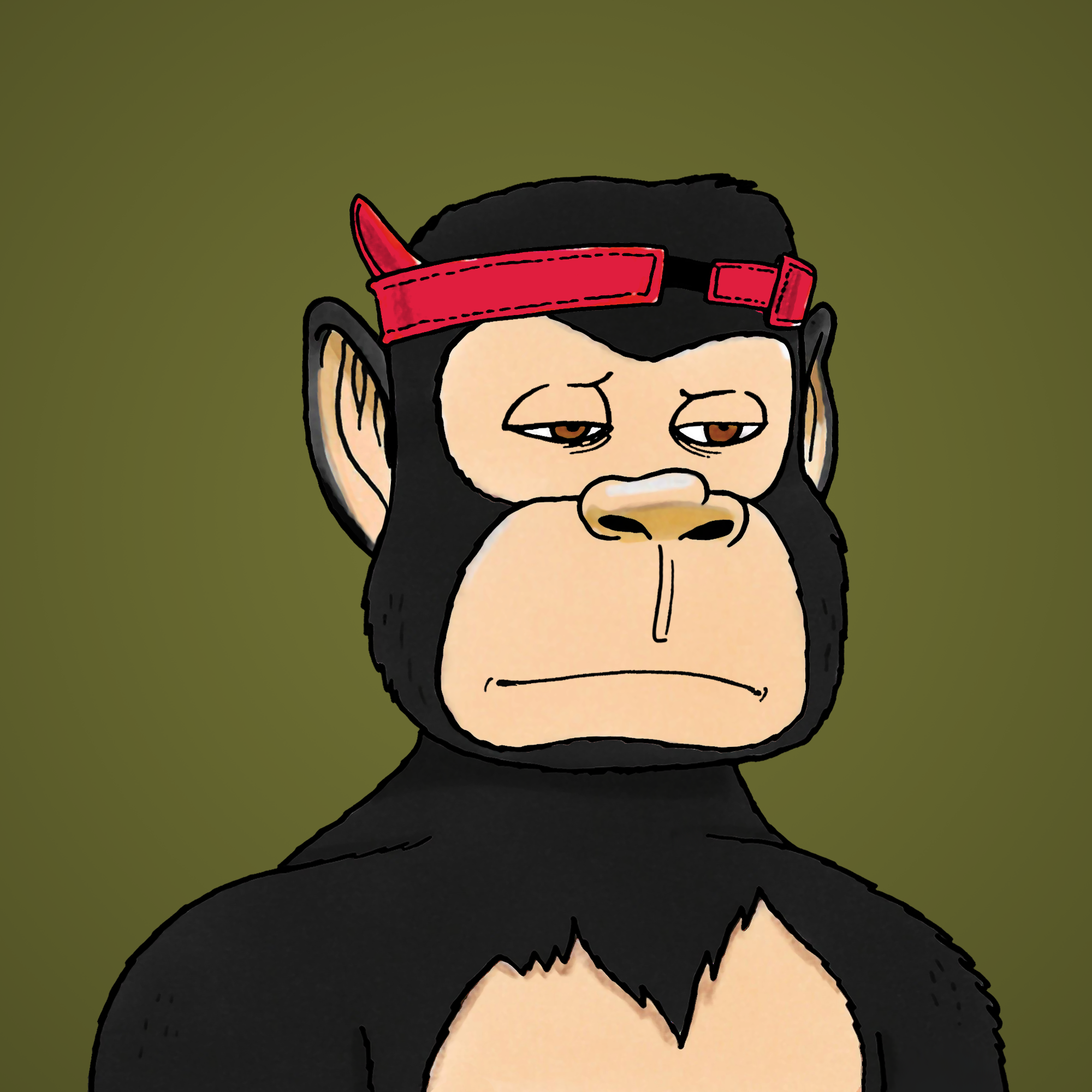 George Trosley - Jungle Freaks - Jungle Freak 144 - NFT # 144