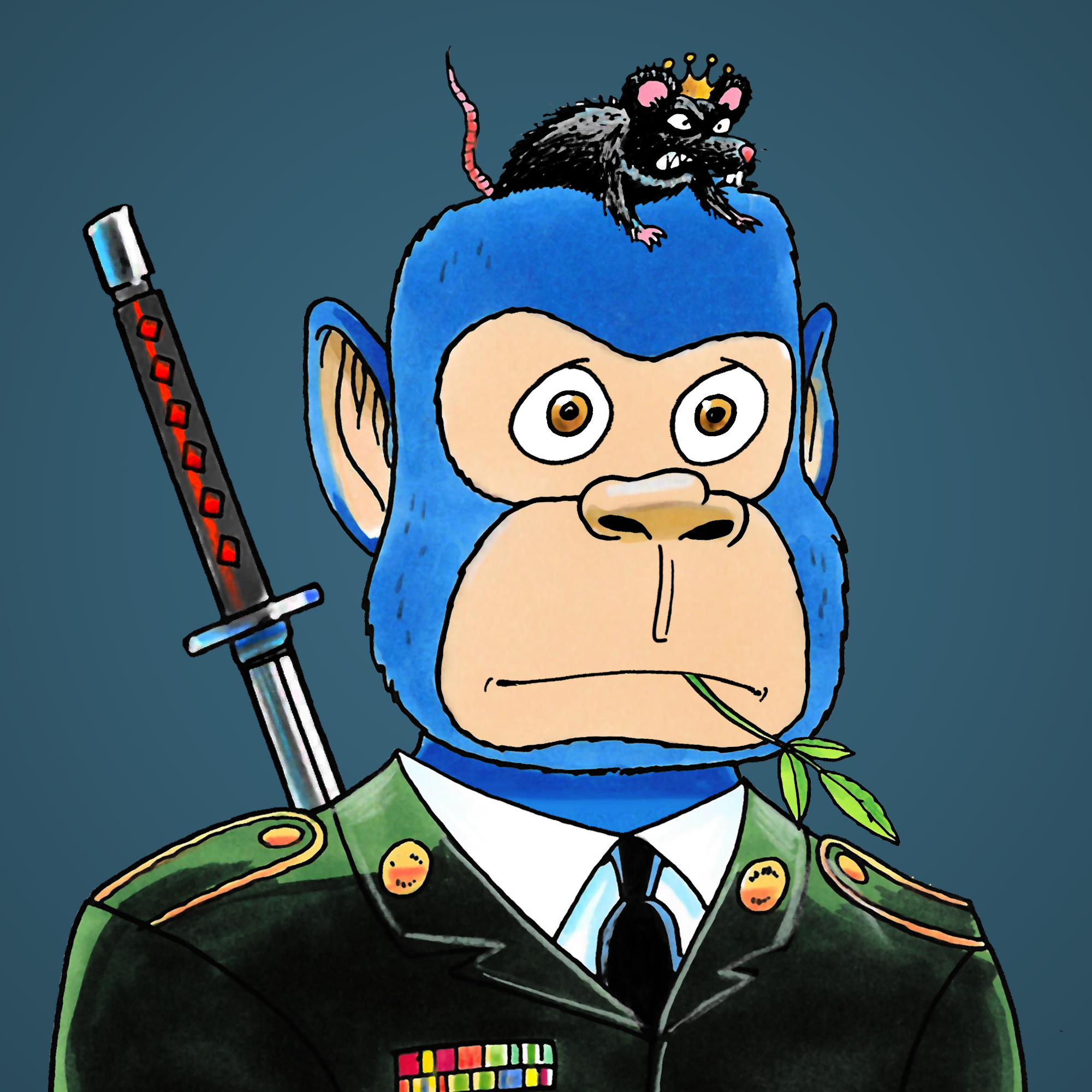 George Trosley - Jungle Freaks - Jungle Freak 1441 - NFT # 1441