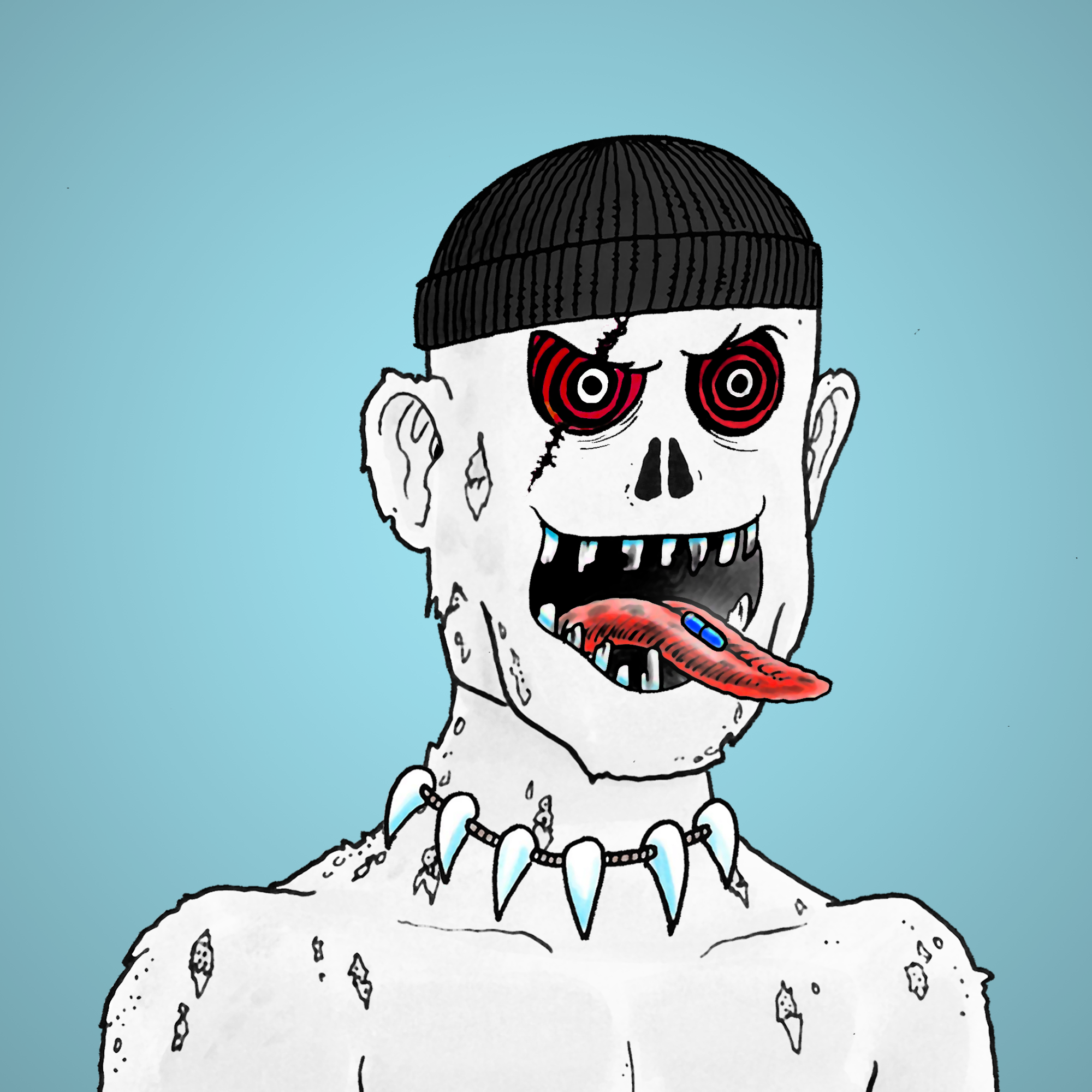 George Trosley - Jungle Freaks - Jungle Freak 1449 - NFT # 1449