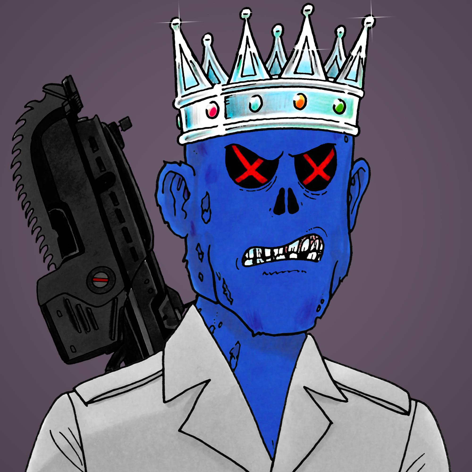 George Trosley - Jungle Freaks - Jungle Freak 1459 - NFT # 1459