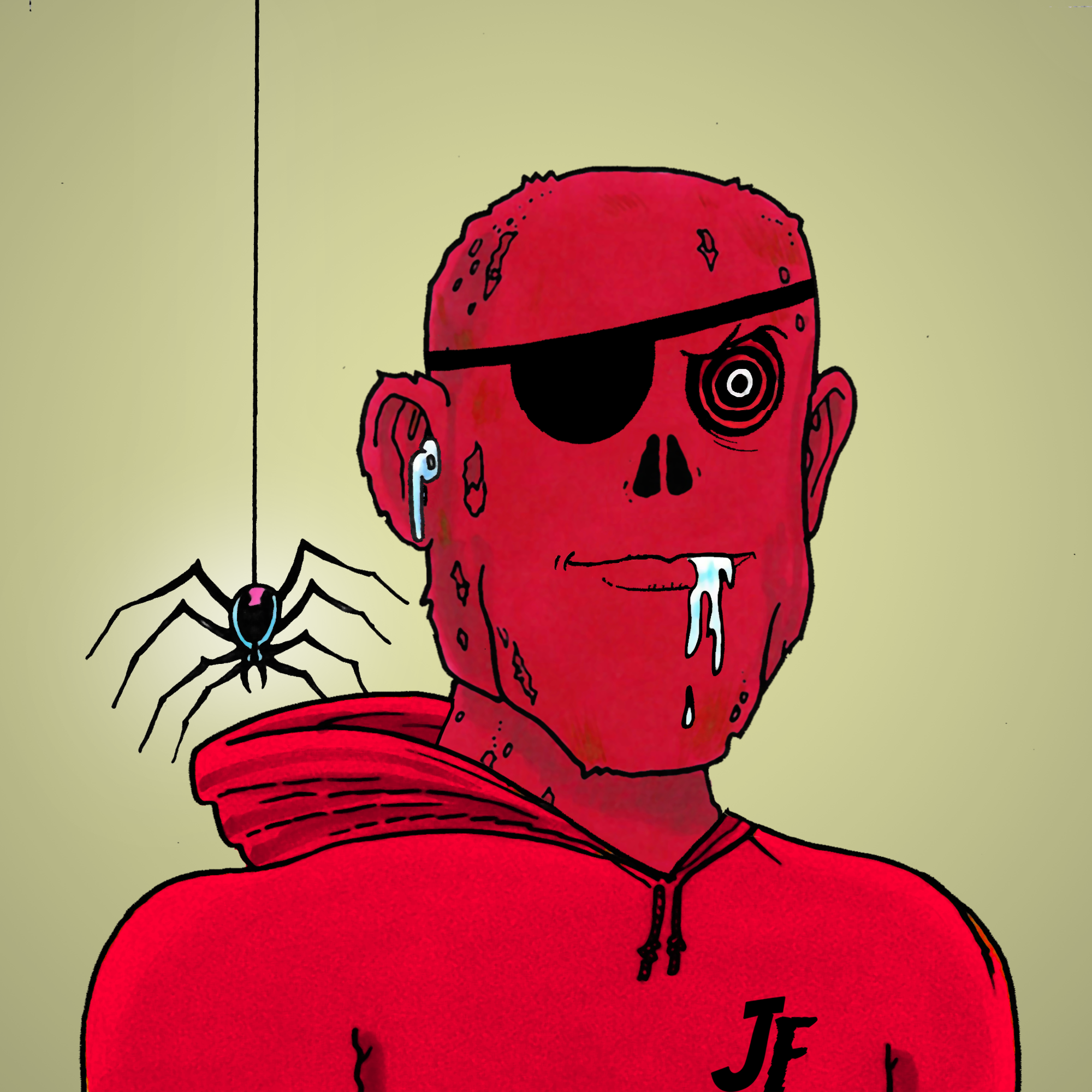 George Trosley - Jungle Freaks - Jungle Freak 1466 - NFT # 1466