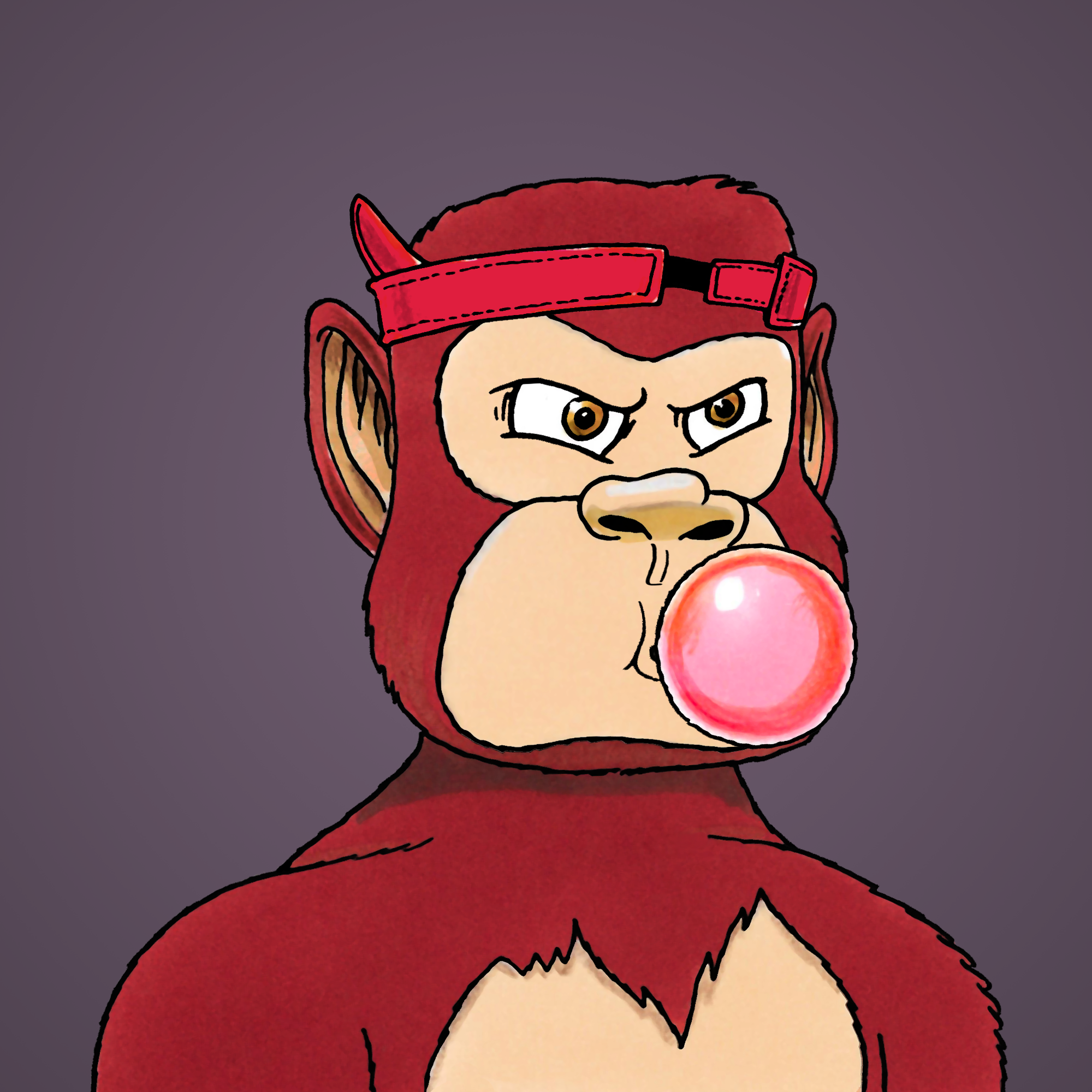 George Trosley - Jungle Freaks - Jungle Freak 1468 - NFT # 1468