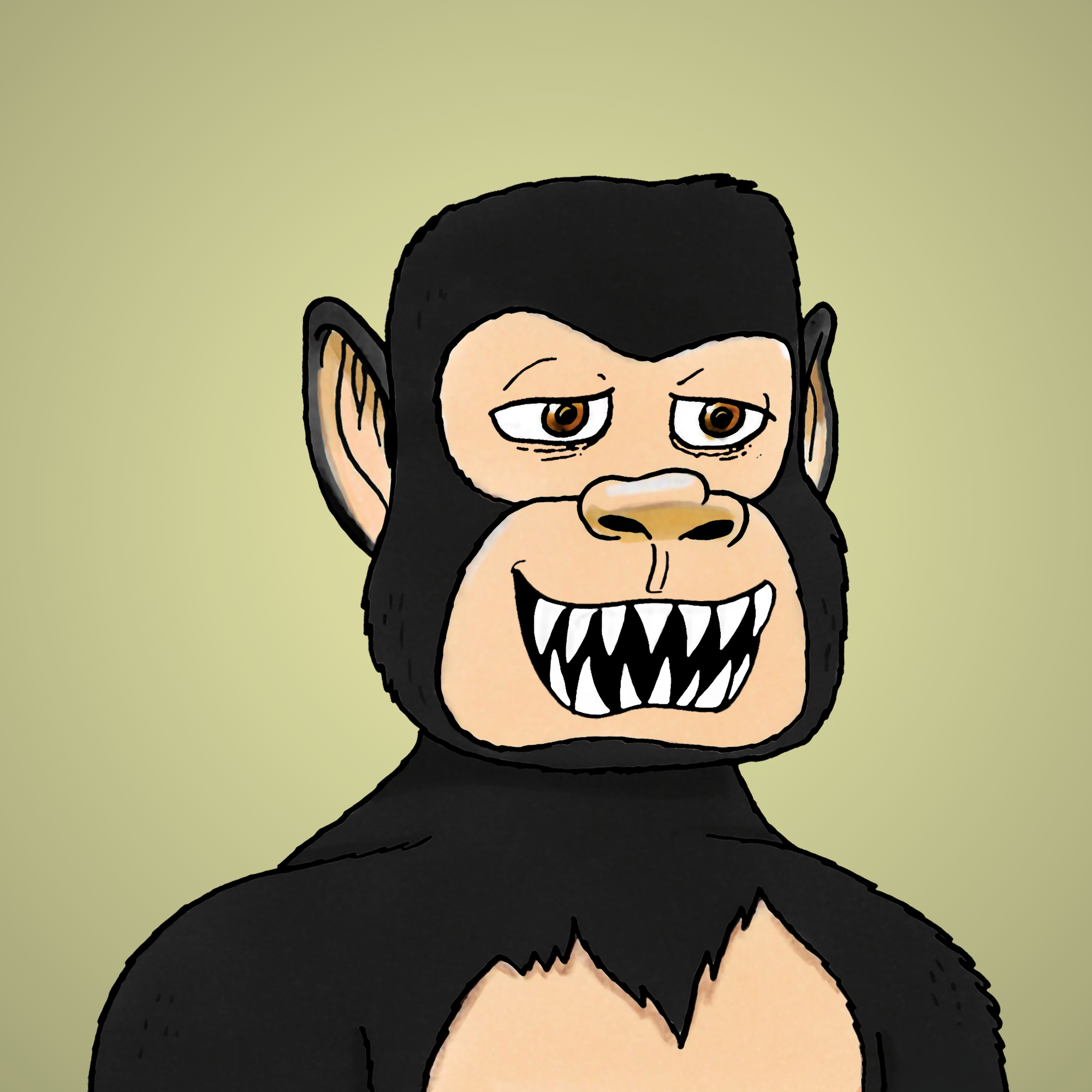 George Trosley - Jungle Freaks - Jungle Freak 1469 - NFT # 1469