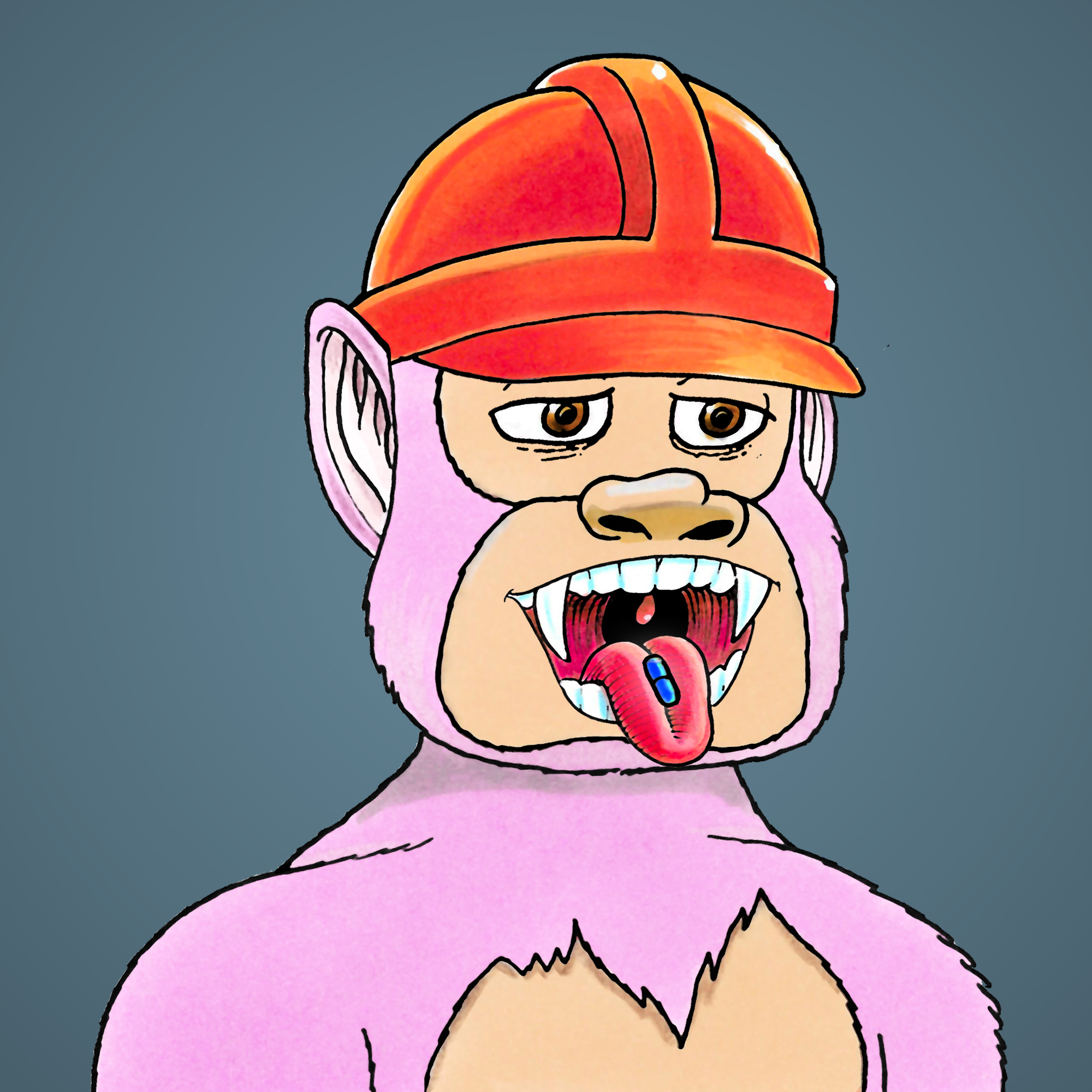 George Trosley - Jungle Freaks - Jungle Freak 1473 - NFT # 1473